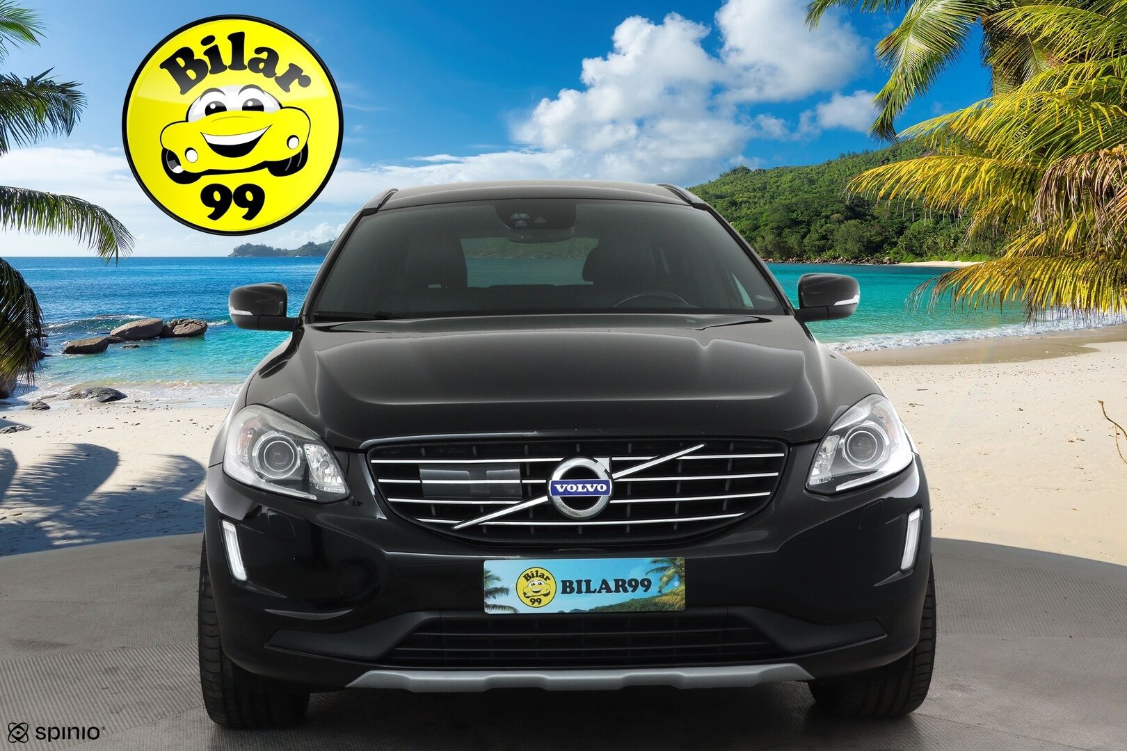 Volvo XC60 2017 D4 AWD Summum aut. *'Adapt.vakkari / BLIS / Aktiiv.Xenon / Webasto / Koukku / Navi / KeylessGo** - Kahdet renkaat aluvanteilla / Penkinlämmittimet takana / Ratinlämmitin / Mustat nahat / Muistipenkki 