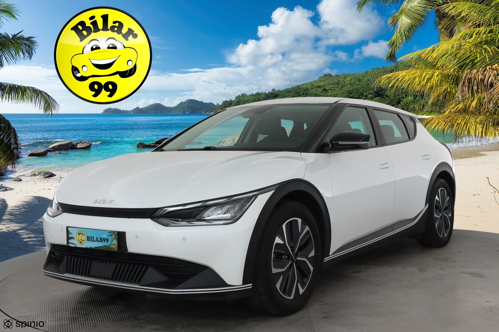 KIA EV6 2022 RWD 77 kWh 229 hv **Adapt.vakkari / P.kamera / Koukku / Lämpöpumppu / LED / KeylessGo** - Akku kuntotarkastettu 