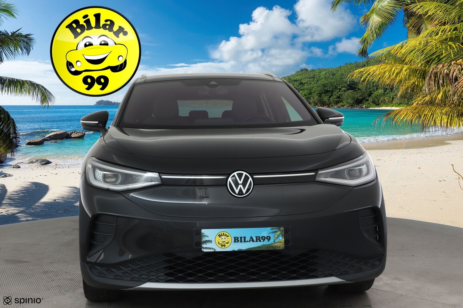 VOLKSWAGEN ID.4 2021 Pro Performance 1ST MAX **Lämpöpumppu / ACC / Matrix / Lasikatto / Koukku / 360° / Hierovat Sportpenkit Muistilla** - Akku kuntotarkastettu **HUIPPU KAMOILLA**