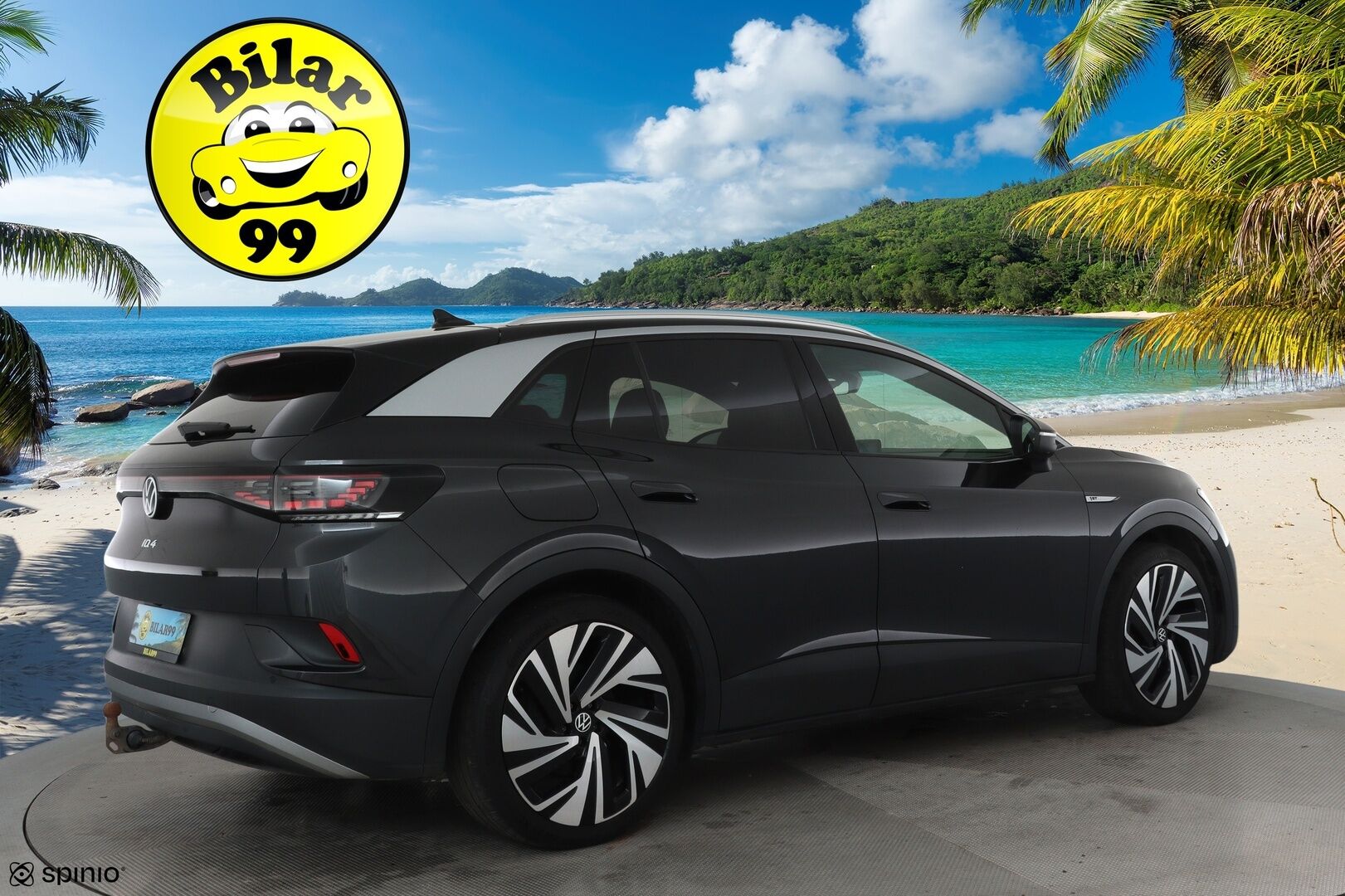 VOLKSWAGEN ID.4 2021 Pro Performance 1ST MAX **Lämpöpumppu / ACC / Matrix / Lasikatto / Koukku / 360° / Hierovat Sportpenkit Muistilla** - Akku kuntotarkastettu **HUIPPU KAMOILLA**