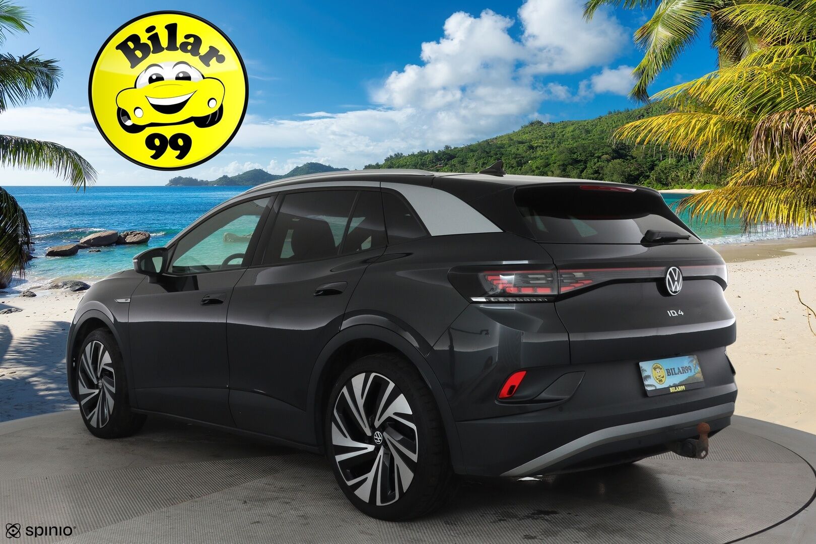 VOLKSWAGEN ID.4 2021 Pro Performance 1ST MAX **Lämpöpumppu / ACC / Matrix / Lasikatto / Koukku / 360° / Hierovat Sportpenkit Muistilla** - Akku kuntotarkastettu **HUIPPU KAMOILLA**