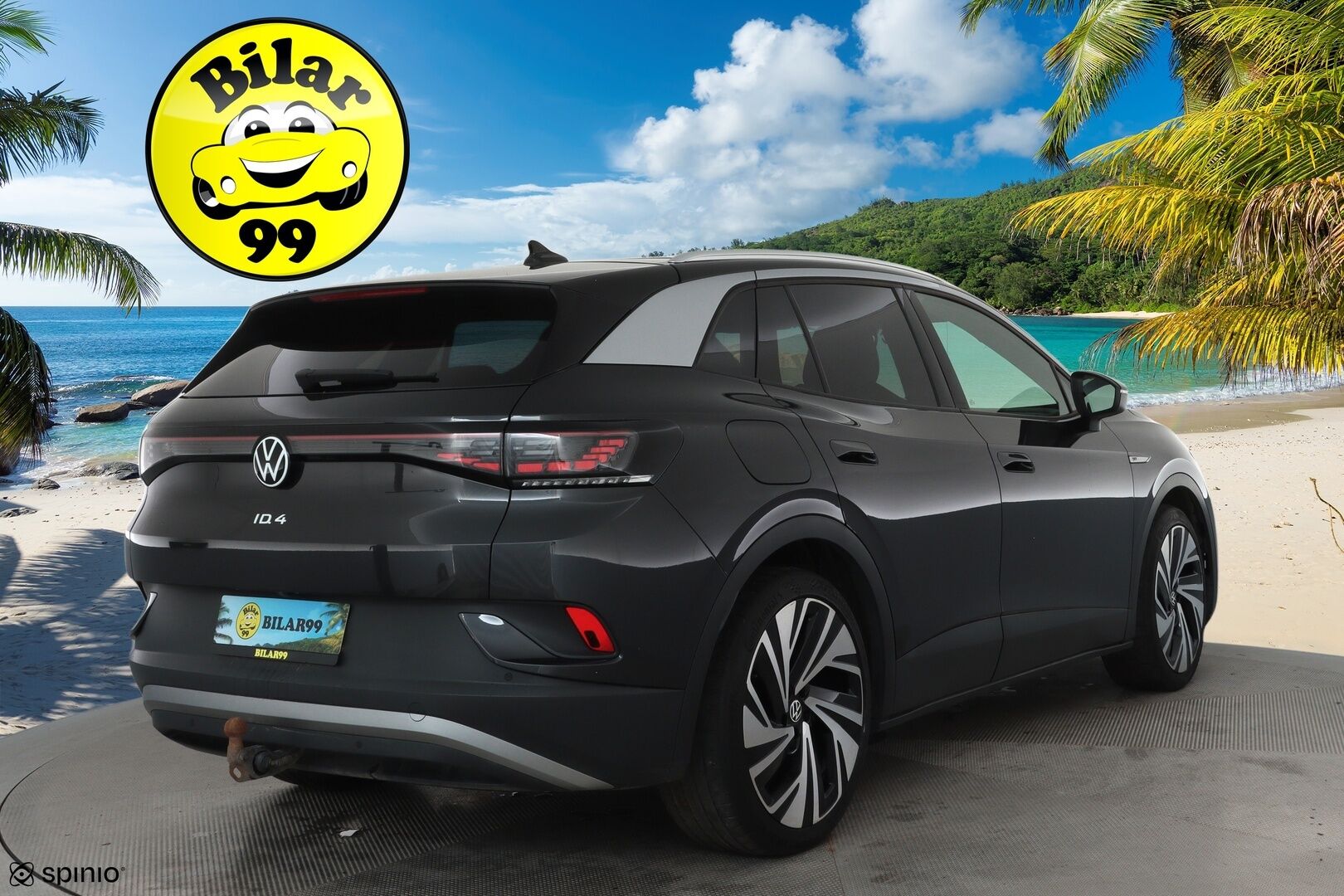VOLKSWAGEN ID.4 2021 Pro Performance 1ST MAX **Lämpöpumppu / ACC / Matrix / Lasikatto / Koukku / 360° / Hierovat Sportpenkit Muistilla** - Akku kuntotarkastettu **HUIPPU KAMOILLA**
