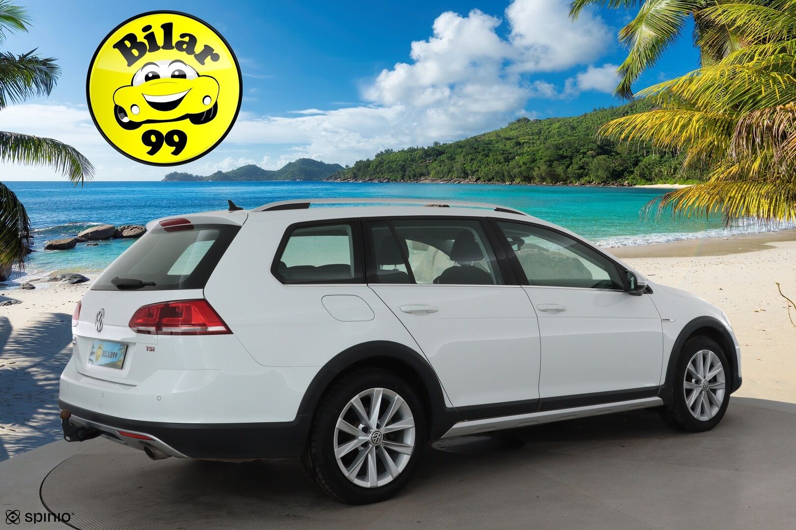VOLKSWAGEN GOLF 2016 Variant Alltrack 1,8 TSI 132 kW 4MOTION DSG **ACC / Koukku / Navi / KeylessGo / Webasto / P.tutkat** - Kahdet renkaat aluvanteilla