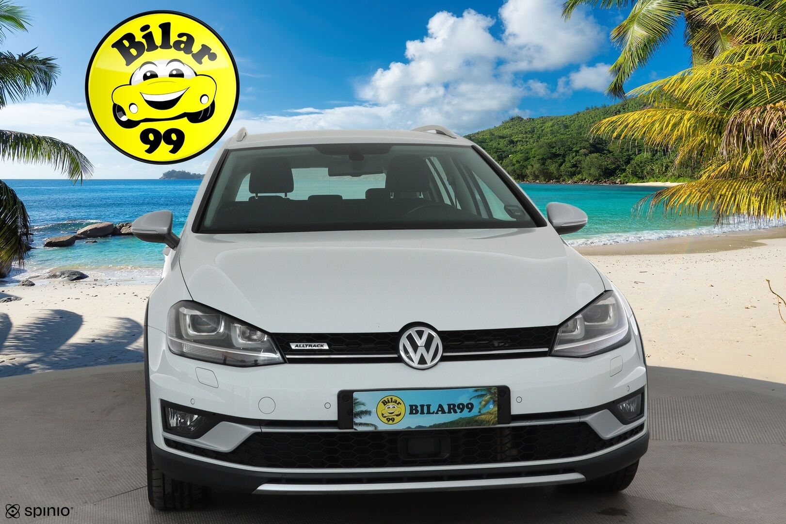 VOLKSWAGEN GOLF 2016 Variant Alltrack 1,8 TSI 132 kW 4MOTION DSG **ACC / Koukku / Navi / KeylessGo / Webasto / P.tutkat** - Kahdet renkaat aluvanteilla