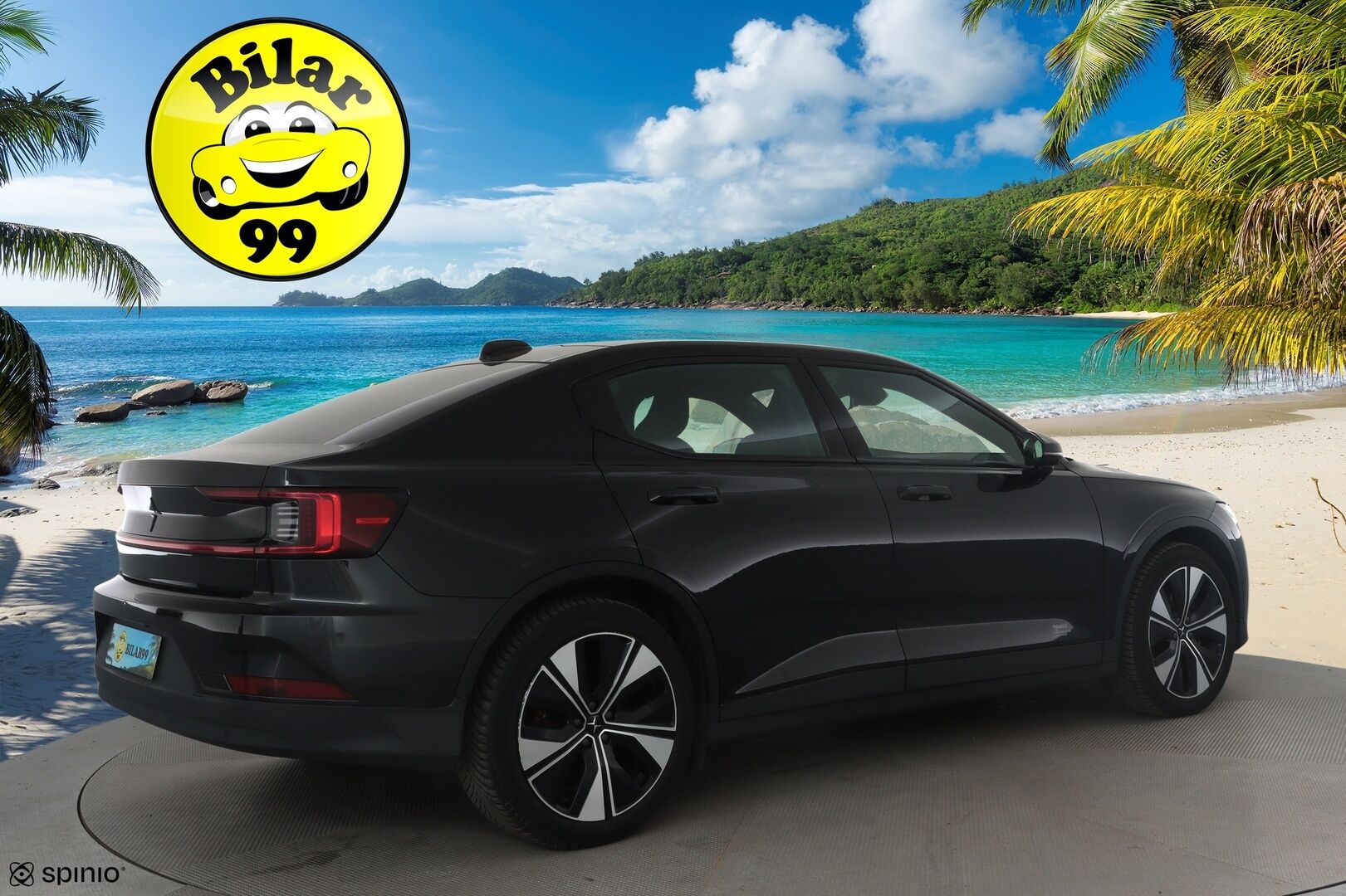 POLESTAR 2 2023 Long Range Single Motor, 170kW, 78kWh  *ACC / H&K / 360° / ILP / Muistipenkki / Lasikatto / LED / Navi* - Akku kuntotarkastettu SoH 96%