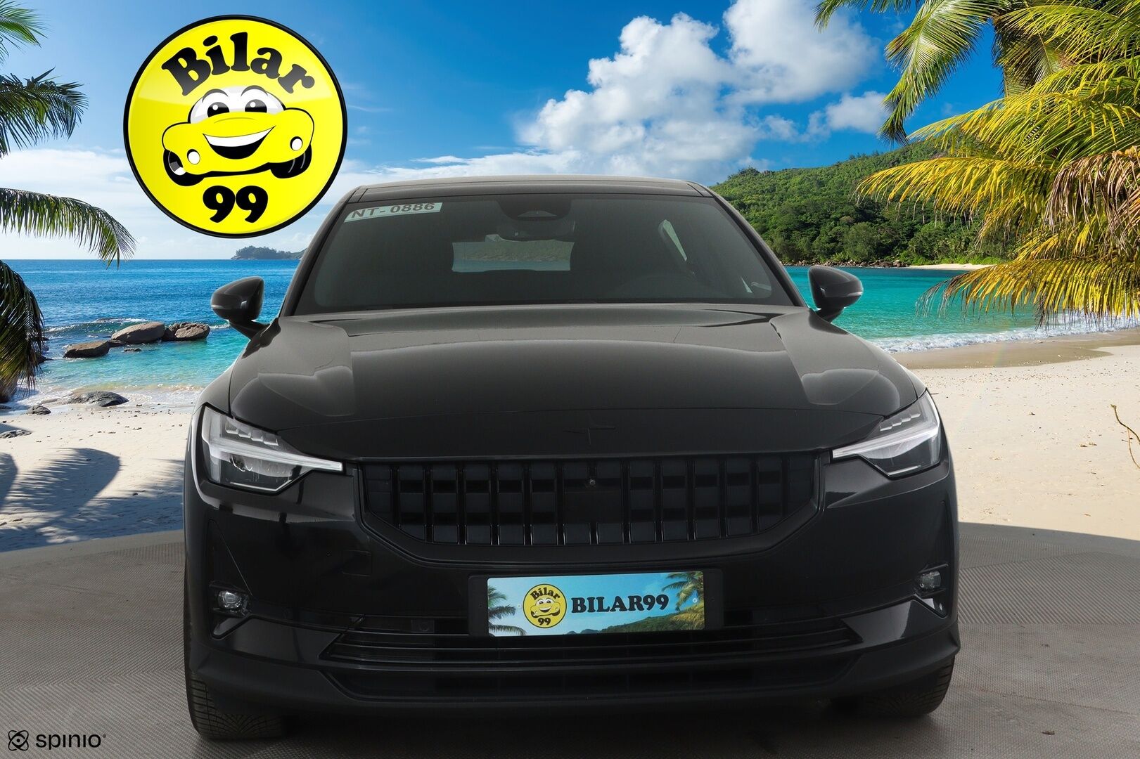 POLESTAR 2 2023 Long Range Single Motor, 170kW, 78kWh  *ACC / H&K / 360° / ILP / Muistipenkki / Lasikatto / LED / Navi* - Akku kuntotarkastettu SoH 96%