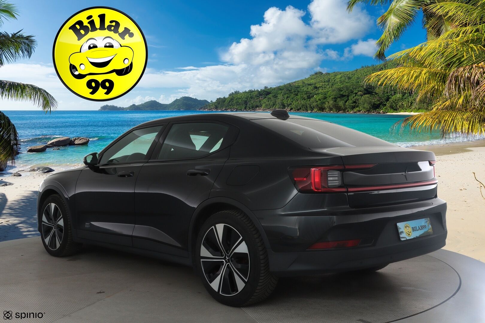 POLESTAR 2 2023 Long Range Single Motor, 170kW, 78kWh  *ACC / H&K / 360° / ILP / Muistipenkki / Lasikatto / LED / Navi* - Akku kuntotarkastettu SoH 96%
