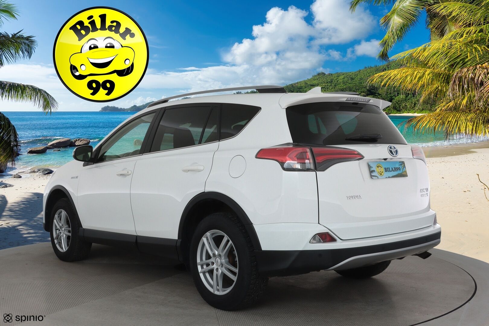 TOYOTA RAV4 2016 2,5 Hybrid AWD Active * Adapt.Vakkari / Peruutuskamera / Sähköluukku / Navi / Juuri tullut Tampereelle! - Kahdet Renkaat / Merkkihuollettu!