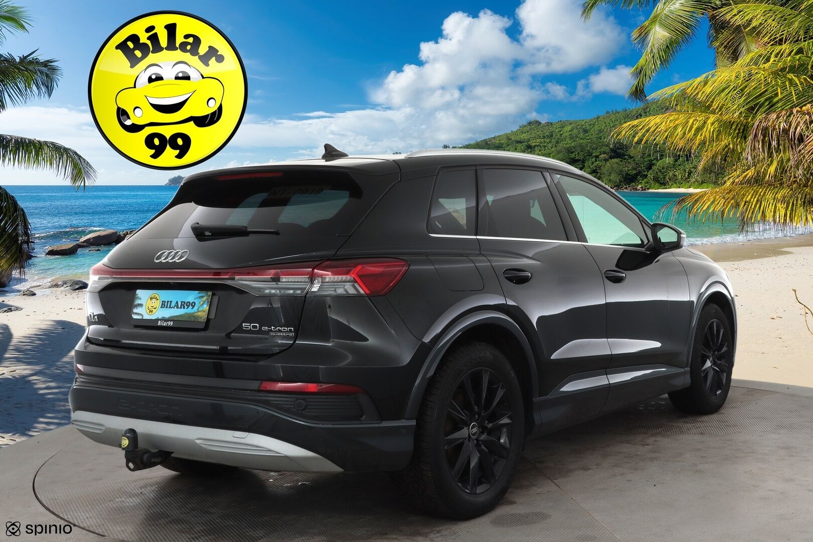 AUDI Q4 E-TRON 2023 50 Quattro Proline * ILP / ACC / Koukku / Matrix-LED / 360-Kamera  / Sporttipenkit * - Kahdet Renkaat