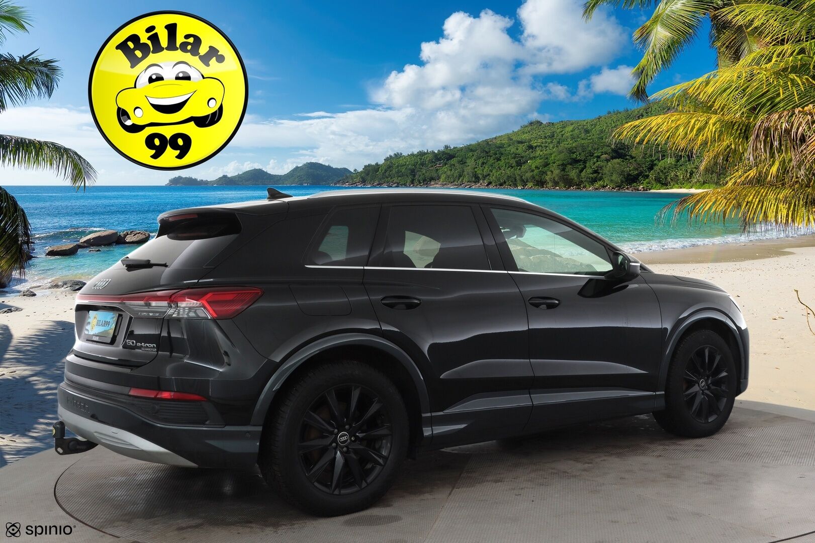 AUDI Q4 E-TRON 2023 50 Quattro Proline * ILP / ACC / Koukku / Matrix-LED / 360-Kamera  / Sporttipenkit * - Kahdet Renkaat