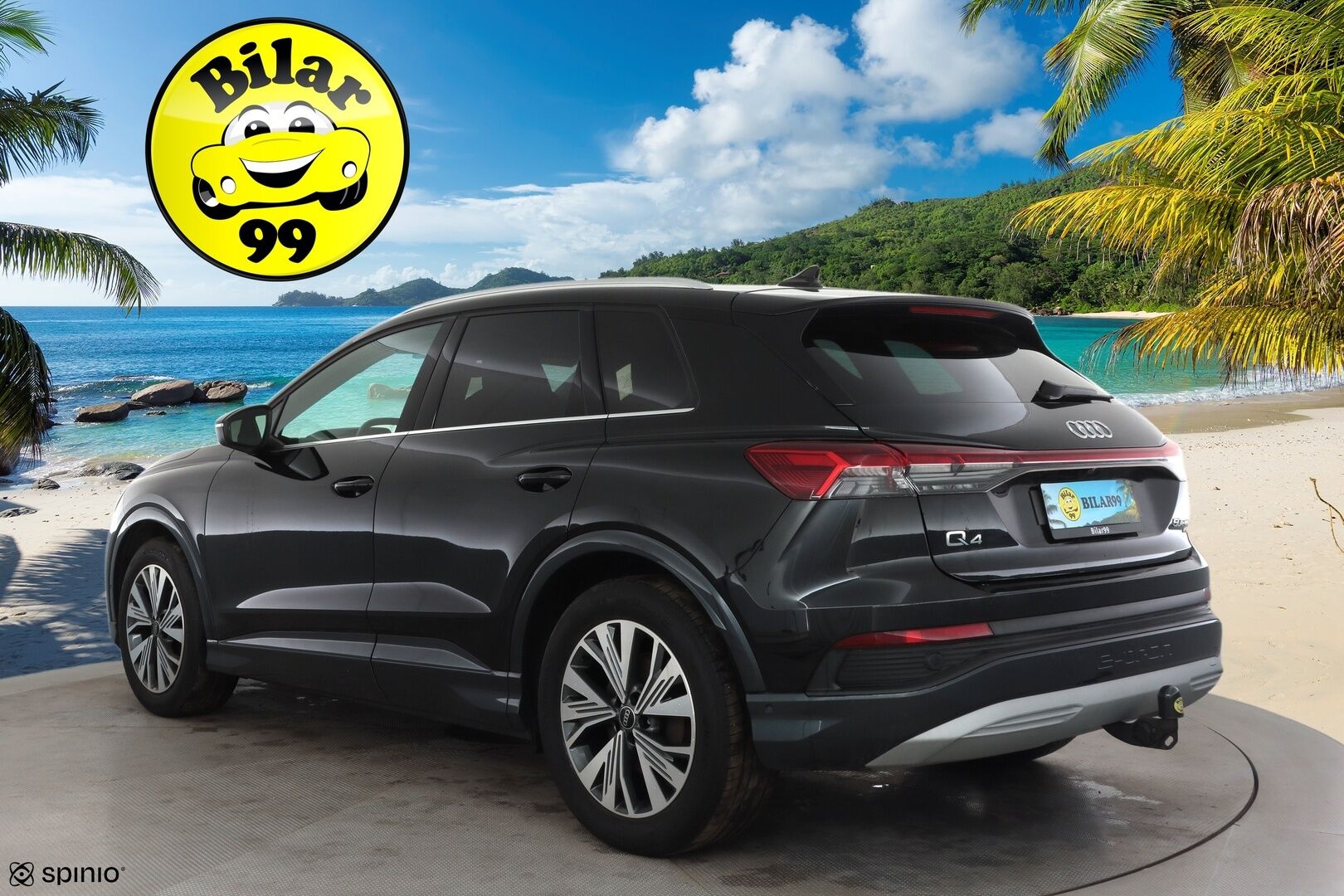 AUDI Q4 E-TRON 2023 50 Quattro Proline * ILP / ACC / Koukku / Matrix-LED / 360-Kamera  / Sporttipenkit * - Kahdet Renkaat