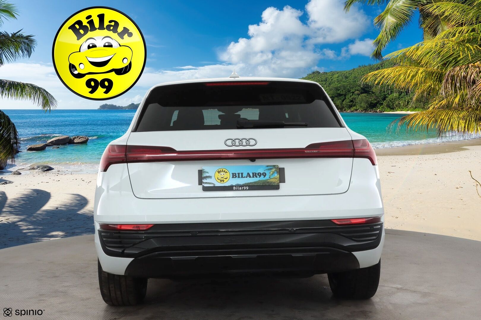 AUDI Q8 E-TRON 2024 55 quattro Progress * Koukku / ACC / LED / 360 / B&O / Sportpenkki Muistilla / HUD * - Merkkihuollot / Akku kuntotarkastettu / Kahdet renkaat aluvanteilla - HULLUT AVAJAISHULINAT KORKOTARJOUS 3,29 %