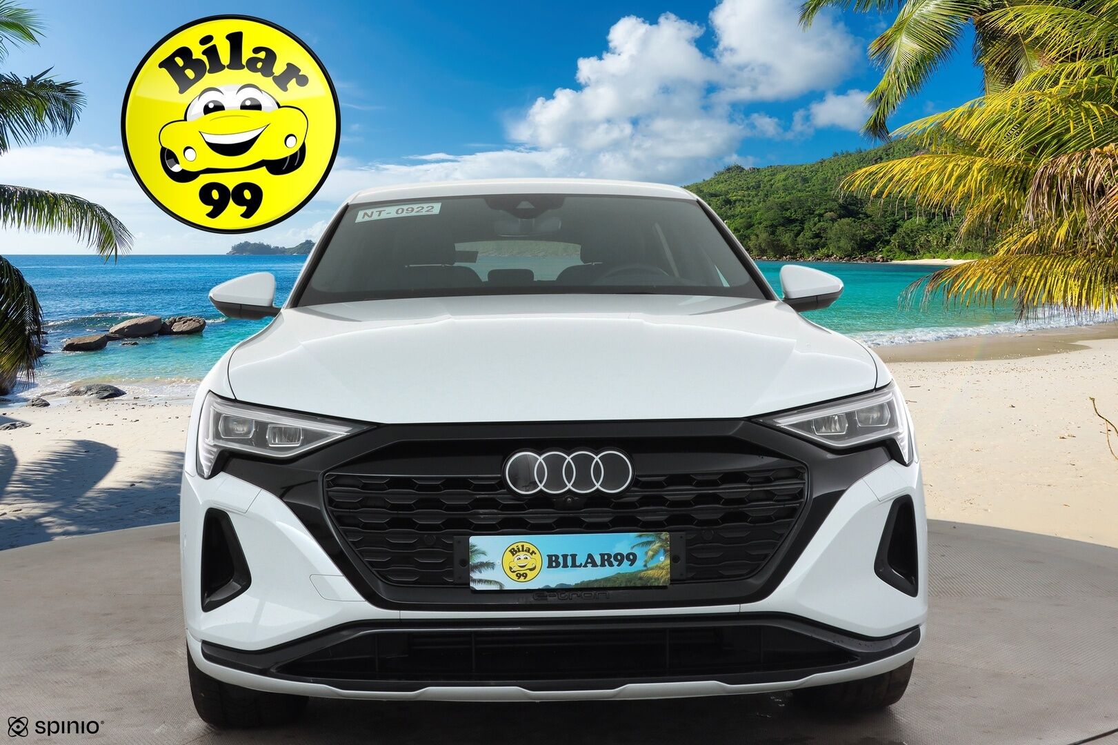 AUDI Q8 E-TRON 2024 55 quattro Progress * Koukku / ACC / LED / 360 / B&O / Sportpenkki Muistilla / HUD * - Merkkihuollot / Akku kuntotarkastettu / Kahdet renkaat aluvanteilla