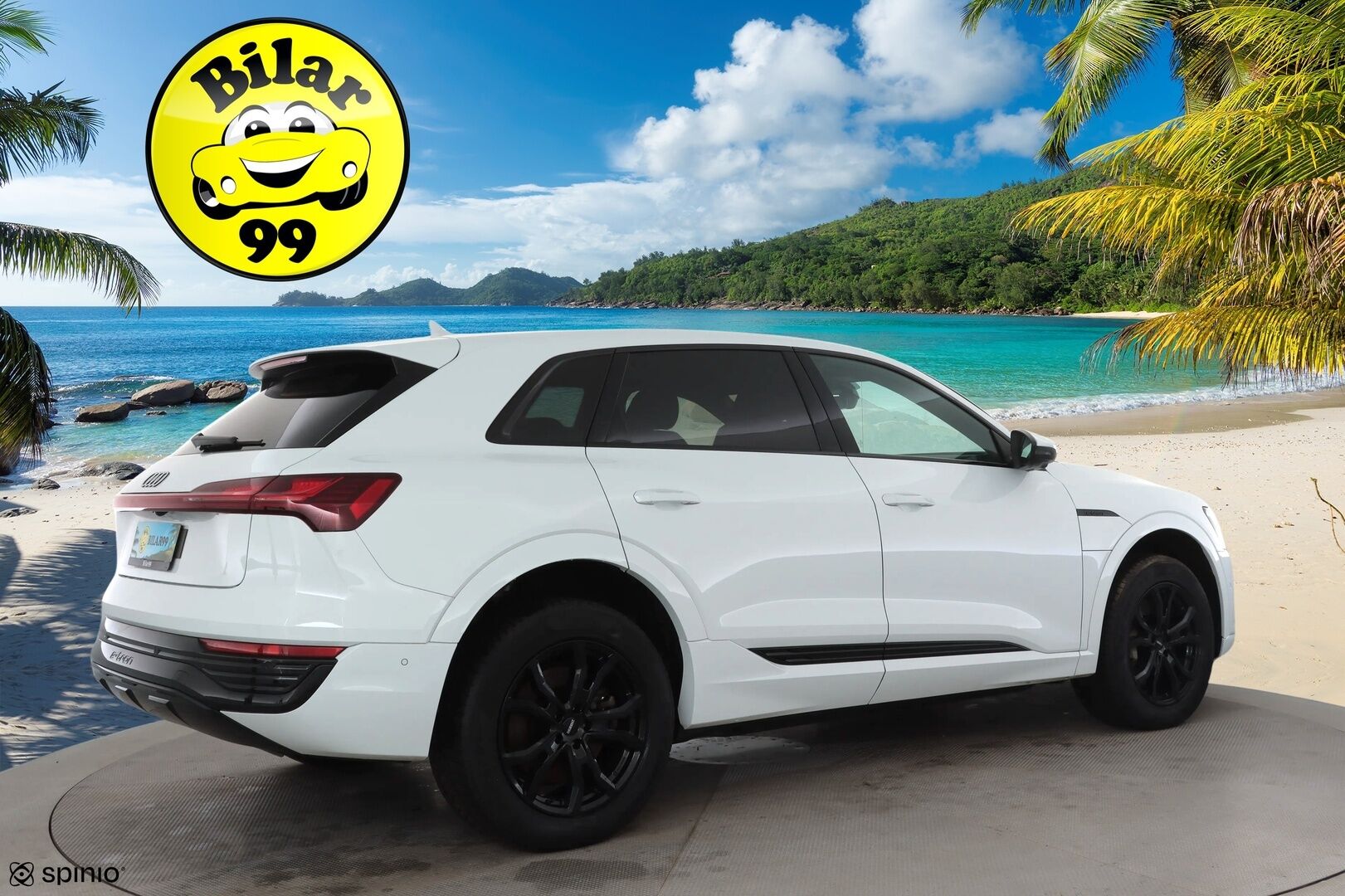 AUDI Q8 E-TRON 2024 55 quattro Progress * Koukku / ACC / LED / 360 / B&O / Sportpenkki Muistilla / HUD * - Merkkihuollot / Akku kuntotarkastettu / Kahdet renkaat aluvanteilla