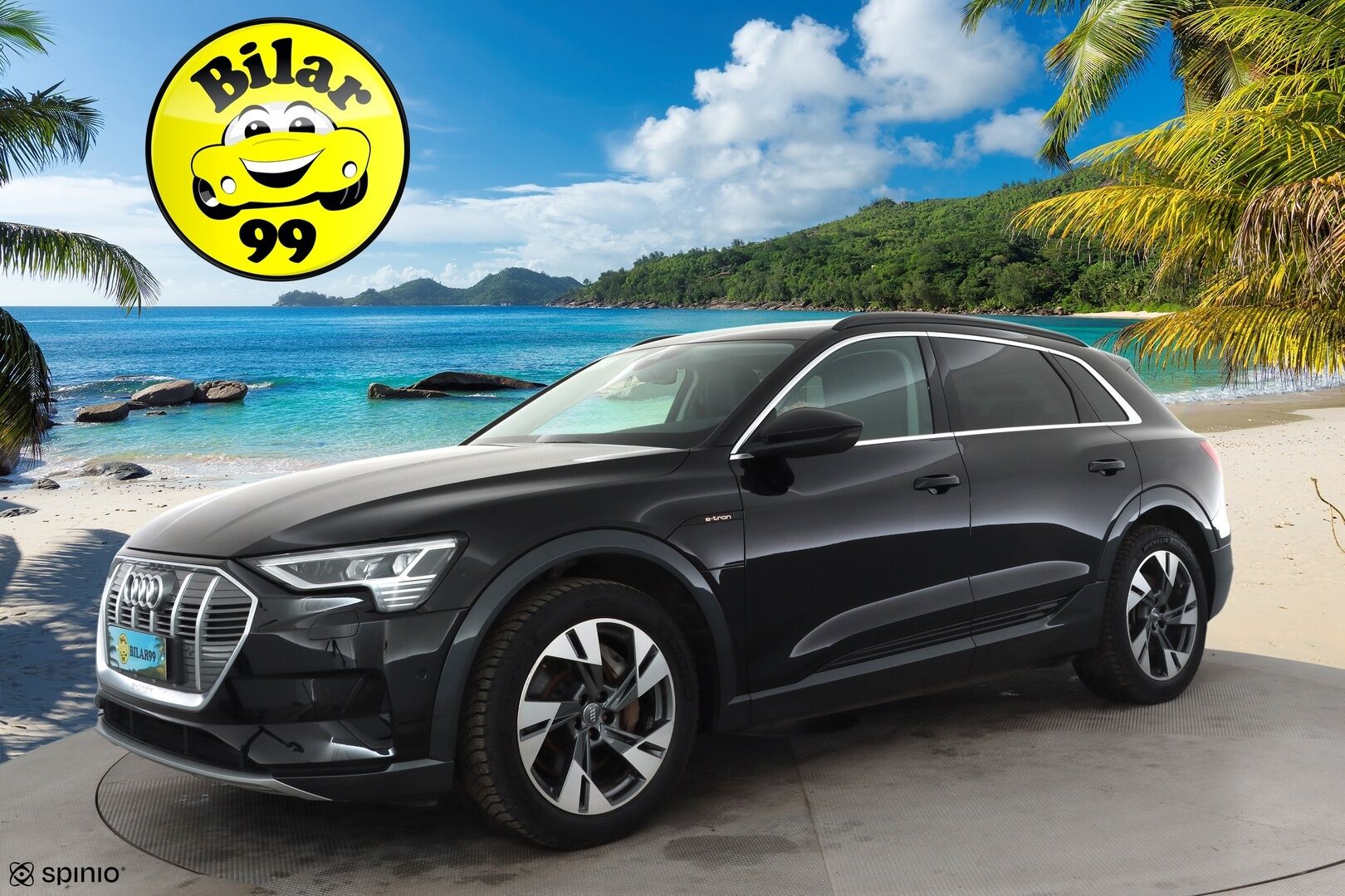 AUDI E-TRON 2021 50 Quattro Proline * ACC / Akkukäyttöinen Lisälämmitin / Muistipenkki / P.Kamera / LED / Apple&Android * - Koti & Kauppalaturi / Kahdet Renkaat