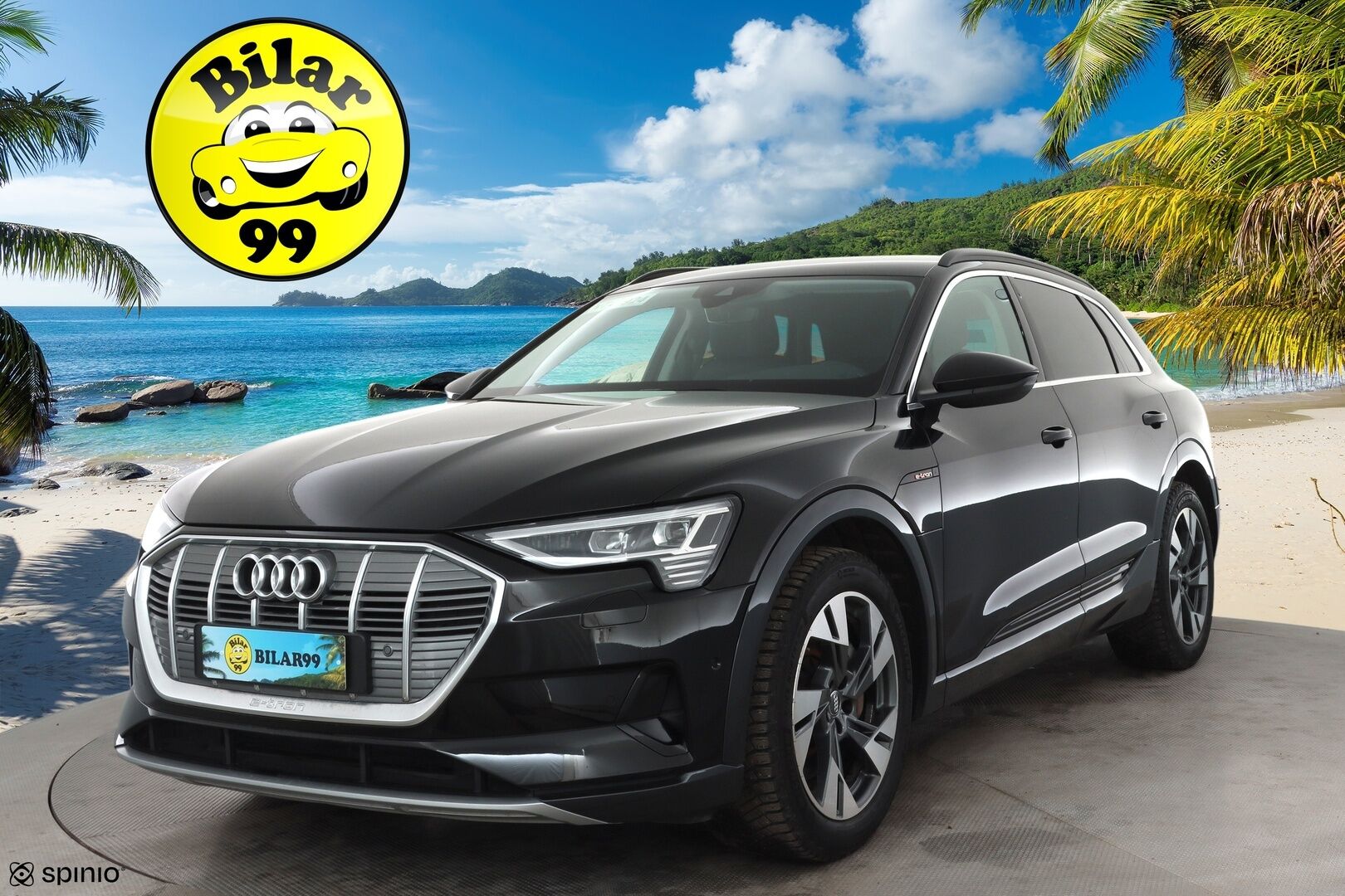 AUDI E-TRON 2021 50 Quattro Proline * ACC / Akkukäyttöinen Lisälämmitin / Muistipenkki / P.Kamera / LED / Apple&Android * - Koti & Kauppalaturi / Kahdet Renkaat