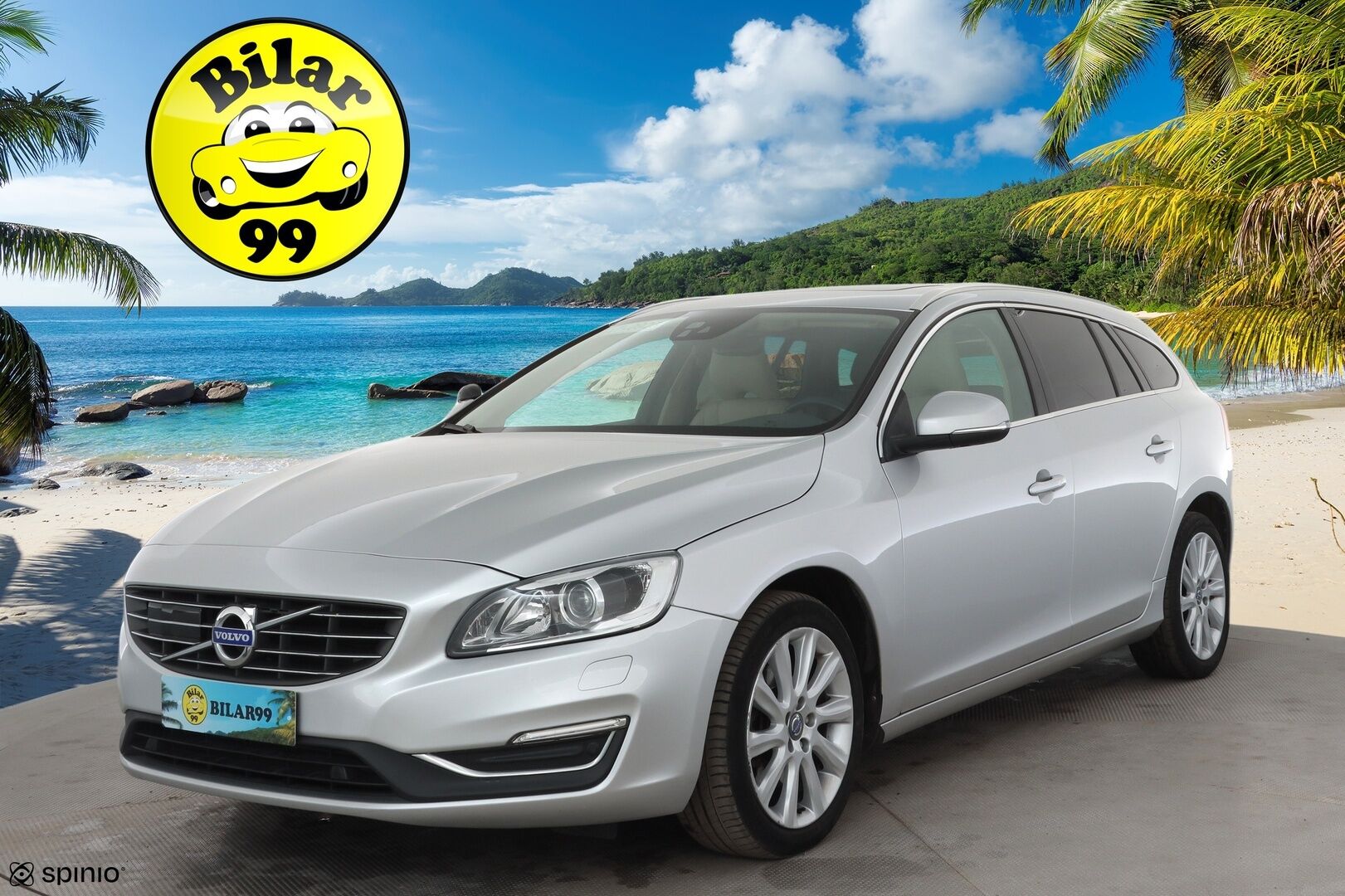 Volvo V60 2018 D3 Classic Summum aut. * ACC / Webasto / Kattoluukku / Muistipenkki / Harman&Kardon / P.kamera * - Hienot varusteet! / Pienet kilometrit / Ei Adblue! - HULLUT AVAJAISHULINAT KORKOTARJOUS 3,29 %