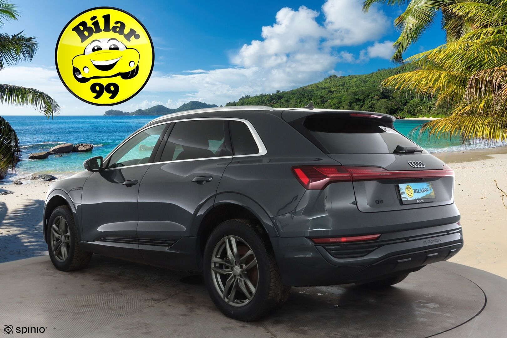 AUDI Q8 E-TRON 2024 50 Quattro - Muistinahat | ACC | Ilma-alusta | Facelift | Lisälämm. | P.Kamera | Navi | LED | ALV | Keylessgo | Audi virtual Cockpit |