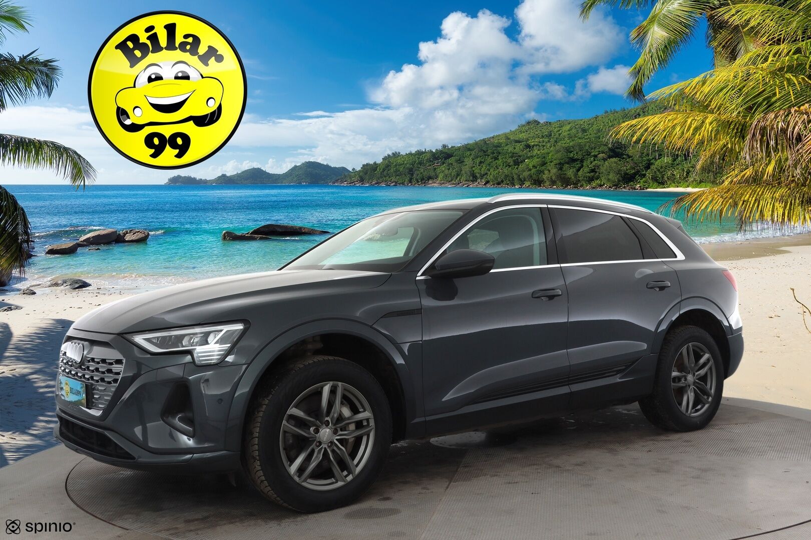 AUDI Q8 E-TRON 2024 50 Quattro - Muistinahat | ACC | Ilma-alusta | Facelift | Lisälämm. | P.Kamera | Navi | LED | ALV | Keylessgo | Audi virtual Cockpit |