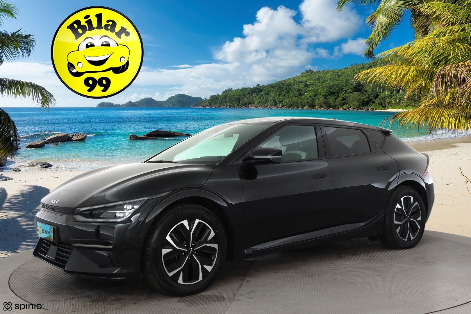 KIA EV6 2023 GT-Line AWD 77 kWh 325 hv * ACC / ILP / Meridian / 360° / Muistipenkki / HUD / Adapt.LED / Ilmastoidut penkit * - Merkkihuollettu