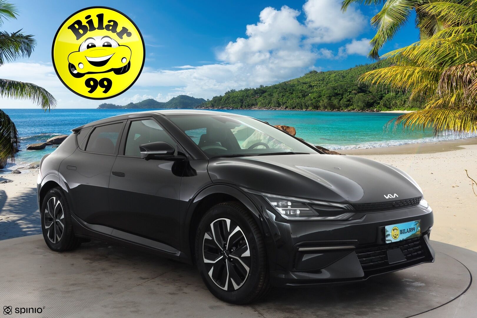 KIA EV6 2023 GT-Line AWD 77 kWh 325 hv * ACC / ILP / Meridian / 360° / Muistipenkki / HUD / Adapt.LED / Ilmastoidut penkit * - Merkkihuollettu