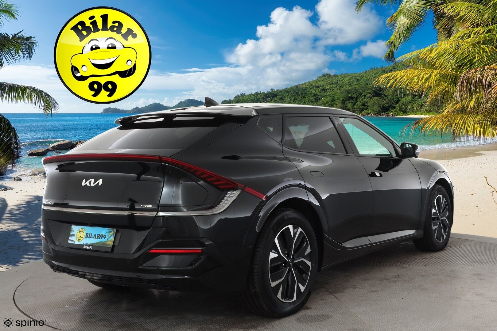 KIA EV6 2023 GT-Line AWD 77 kWh 325 hv * ACC / ILP / Meridian / 360° / Muistipenkki / HUD / Adapt.LED / Ilmastoidut penkit * - Merkkihuollettu