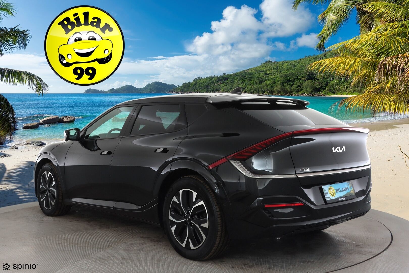 KIA EV6 2023 GT-Line AWD 77 kWh 325 hv * ACC / ILP / Meridian / 360° / Muistipenkki / HUD / Adapt.LED / Ilmastoidut penkit * - Merkkihuollettu