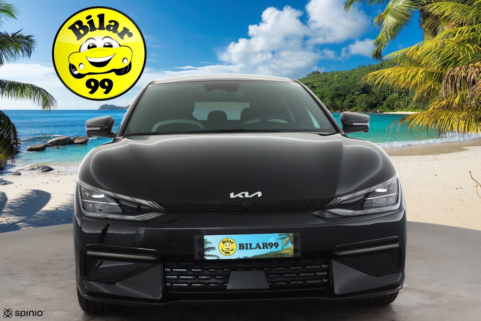 KIA EV6 2023 GT-Line AWD 77 kWh 325 hv * ACC / ILP / Meridian / 360° / Muistipenkki / HUD / Adapt.LED / Ilmastoidut penkit * - Merkkihuollettu