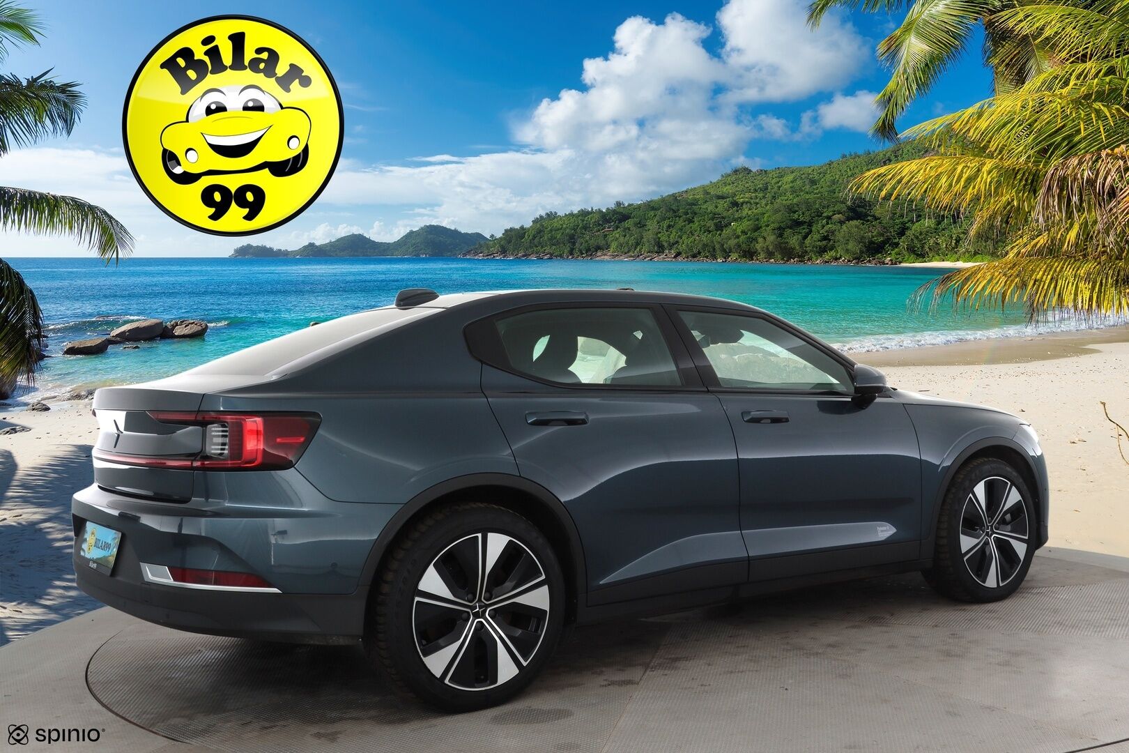 POLESTAR 2 2023 Long Range Dual Motor, 300kW * ILP / Lasikatto / ACC / LED / 360 / H&K / Sportpenkki Muistilla * - 2x Latauskaapelit