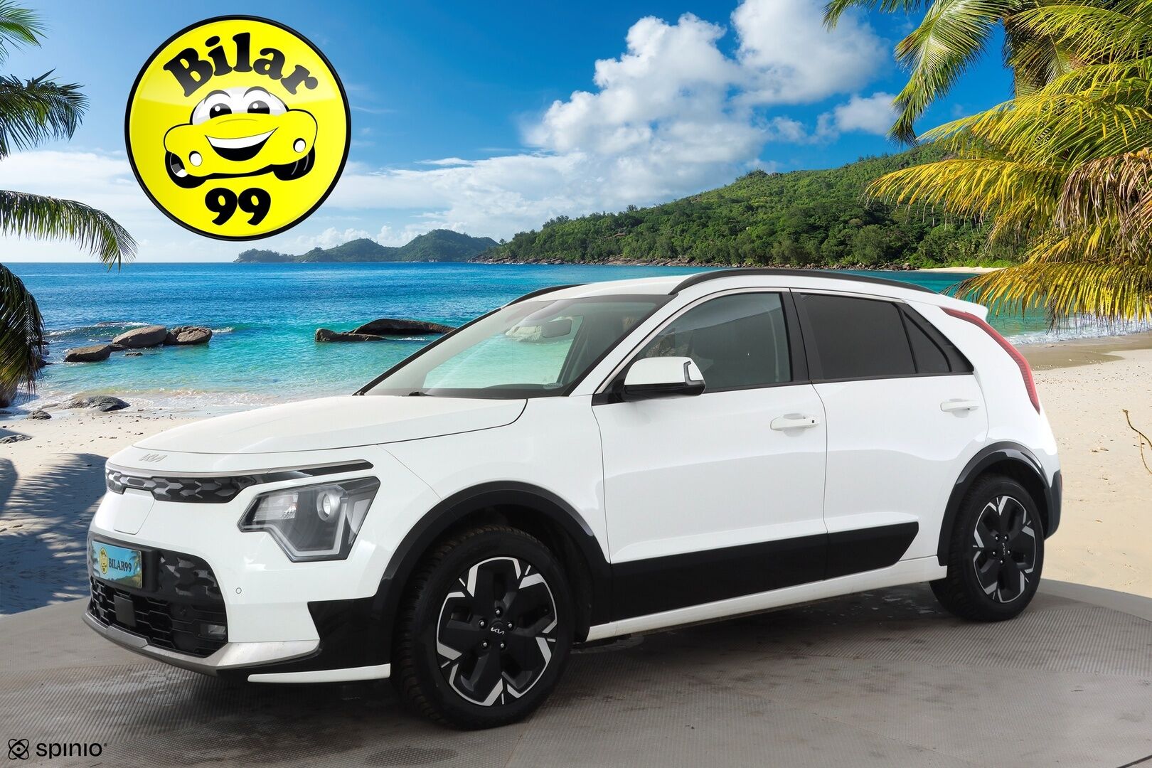 KIA NIRO 2023 64,8kWh Vision * ACC / P.kamera / ILP / Navi / Puolinahat / Keyless / Ratinlämmitin * - Akku kuntotarkastettu SoH 97,1%