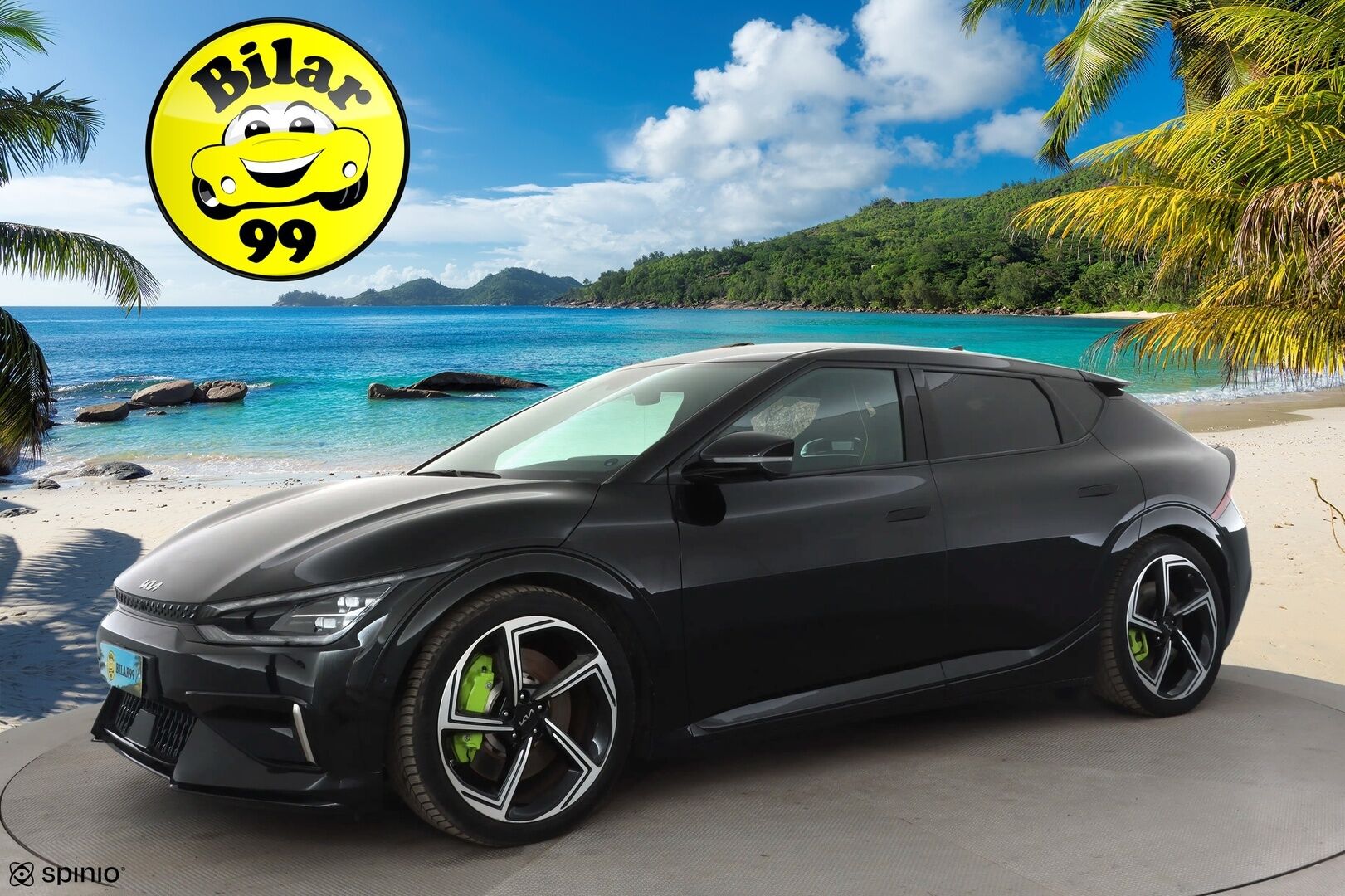 KIA EV6 2024 GT AWD 77 kWh 585 hv * ACC / HUD / Meridian / ILP / Adapt.LED / 360° / Keyless / Sporttipenkit * - Merkkihuollettu