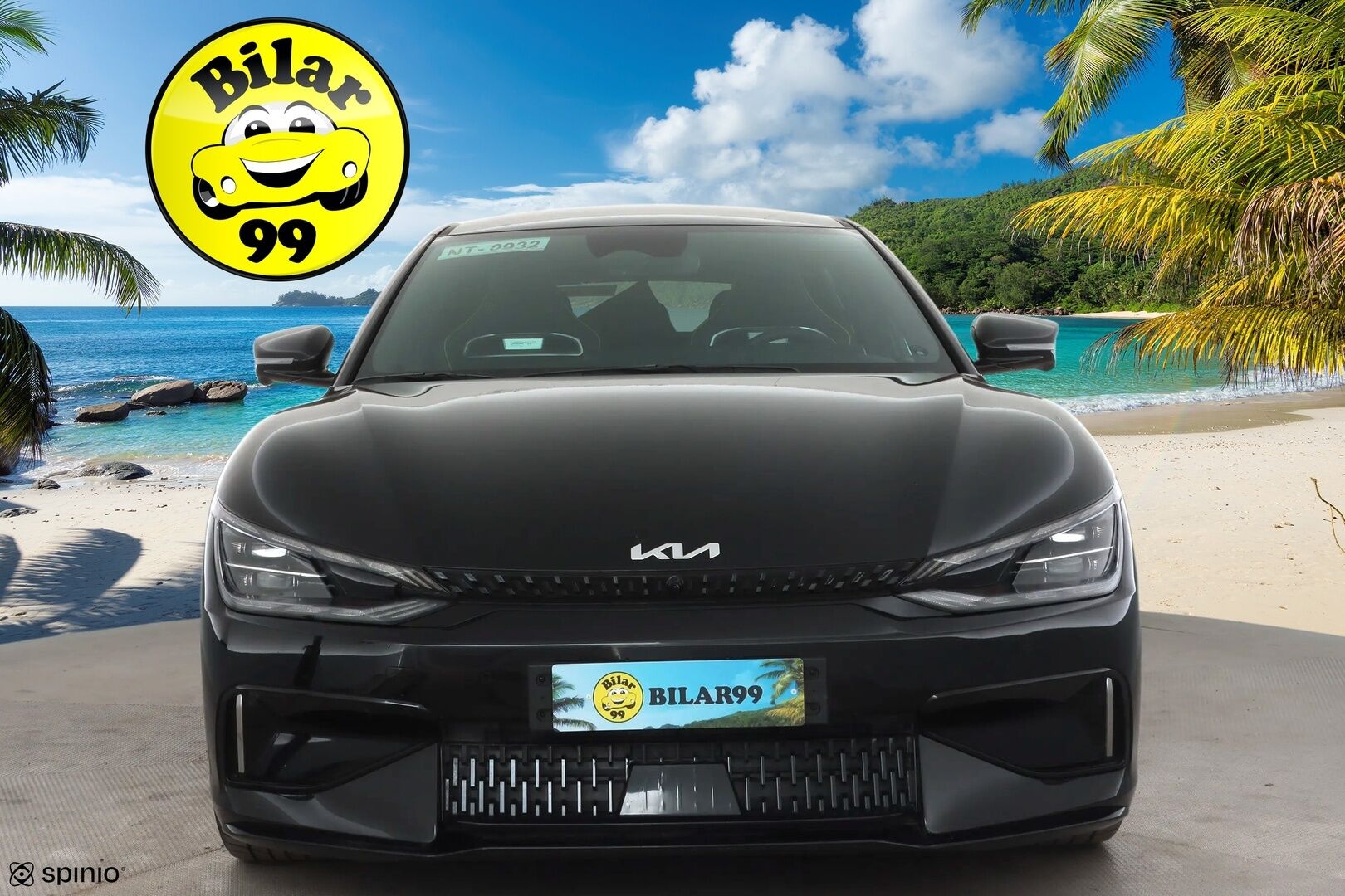 KIA EV6 2024 GT AWD 77 kWh 585 hv * ACC / HUD / Meridian / ILP / Adapt.LED / 360° / Keyless / Sporttipenkit * - Merkkihuollettu