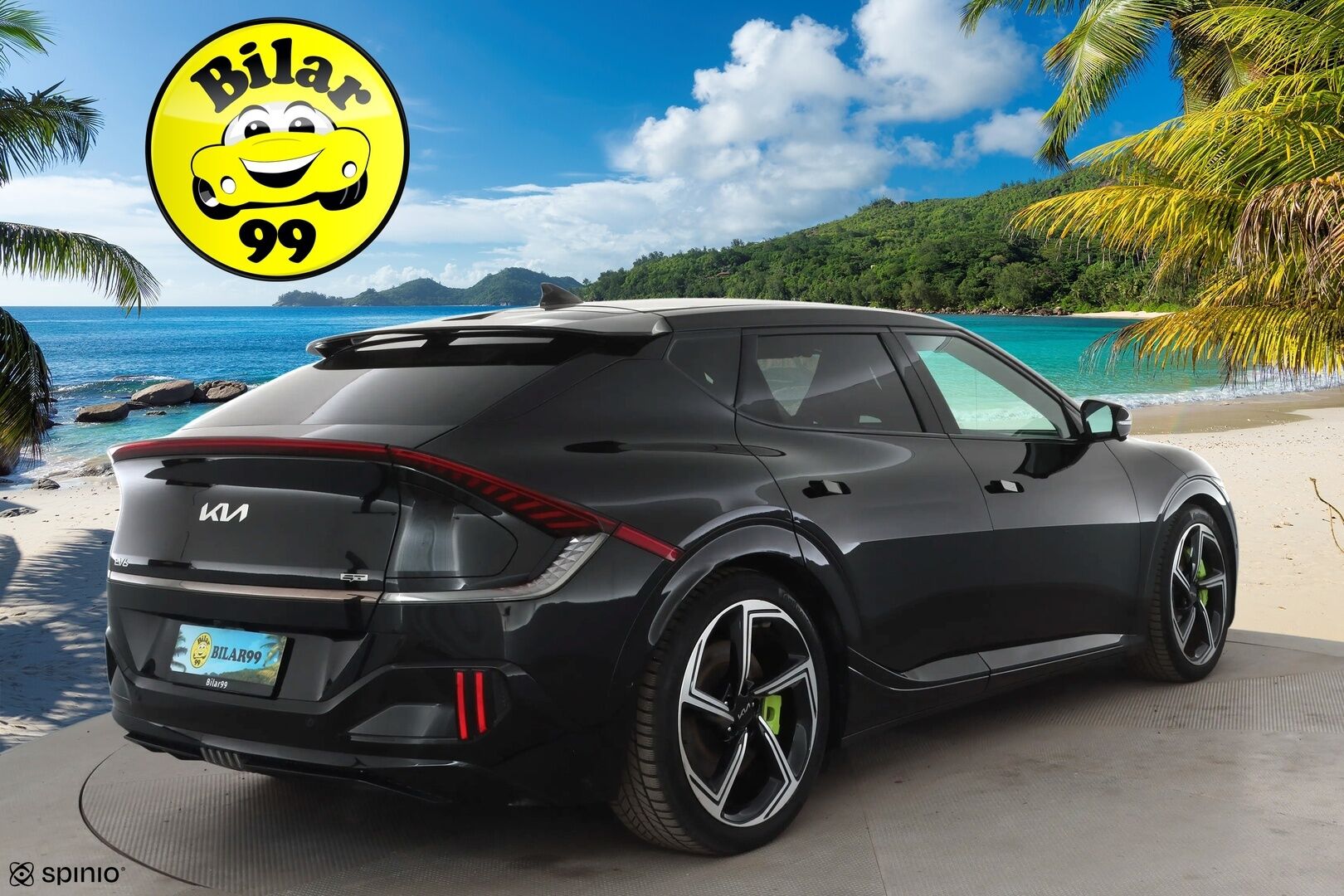 KIA EV6 2024 GT AWD 77 kWh 585 hv * ACC / HUD / Meridian / ILP / Adapt.LED / 360° / Keyless / Sporttipenkit * - Merkkihuollettu