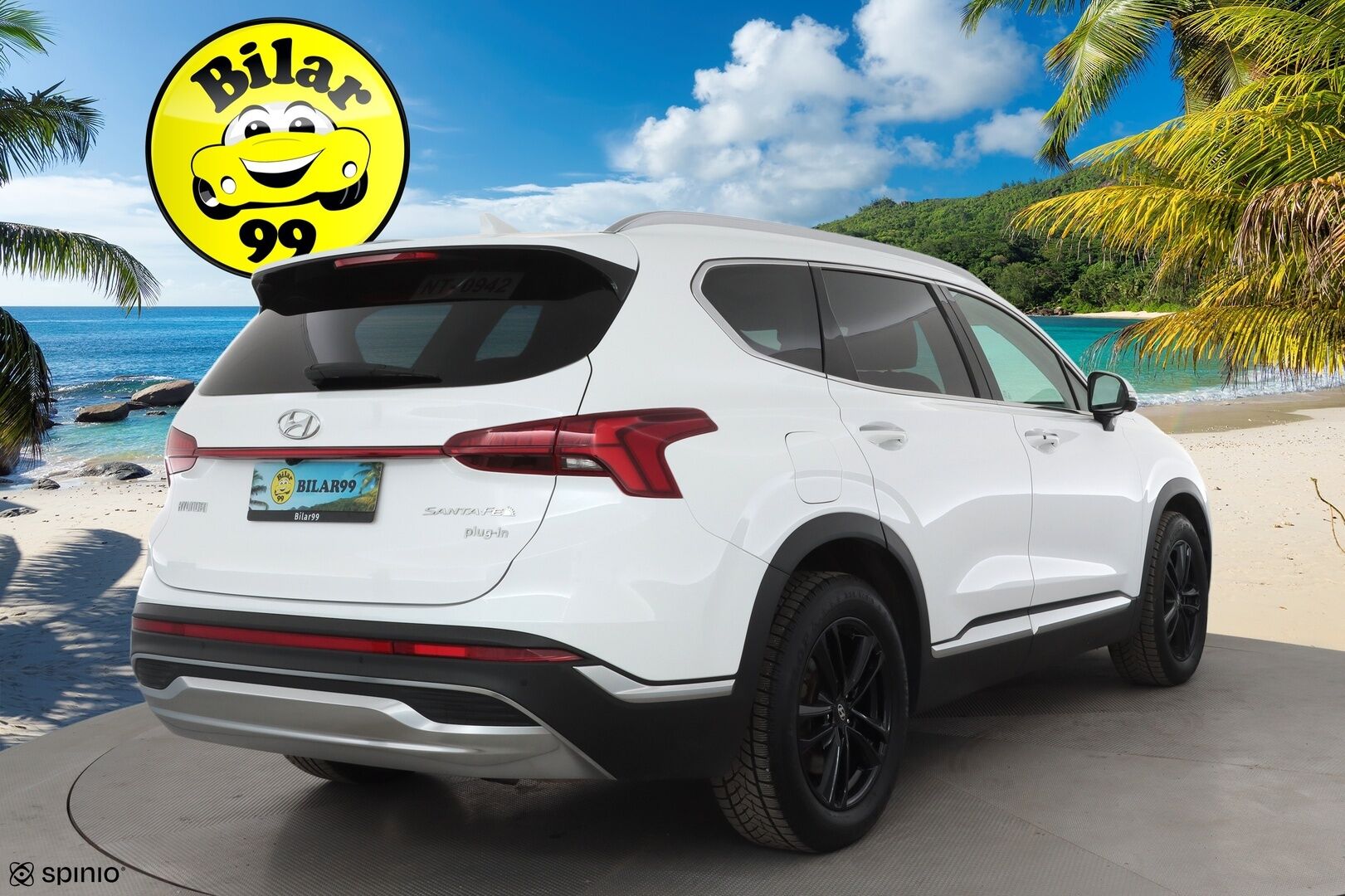 HYUNDAI SANTA FE 2023 1.6 T-GDI 265 hv Plug in 4WD 6AT Calligraphy 7P * ACC / HUD / Panorama / 360° / Ilmastoidut nahat / KRELL / Navi / LED * - Kahdet renkaat aluvanteilla / Akku kuntotarkastettu / Merkkihuollettu / Huippuvarusteet