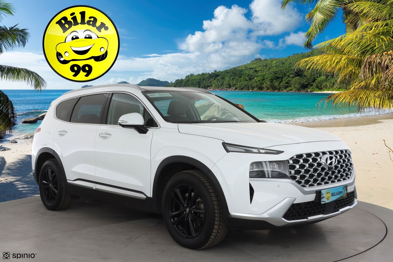 HYUNDAI SANTA FE 2023 1.6 T-GDI 265 hv Plug in 4WD 6AT Calligraphy 7P * ACC / HUD / Panorama / 360° / Ilmastoidut nahat / KRELL / Navi / LED * - Kahdet renkaat aluvanteilla / Akku kuntotarkastettu / Merkkihuollettu / Huippuvarusteet