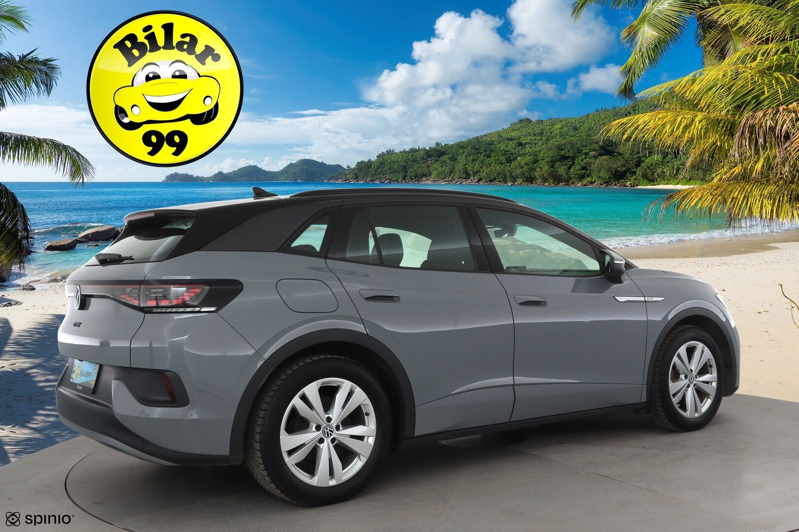 VOLKSWAGEN ID.4 2022 GTX Dual Motor AWD * ILP / ACC / P.kamera / Matrix-LED / Navi / Kaistavahti / Keyless * - Kahdet renkaat aluvanteilla / Merkkihuollot