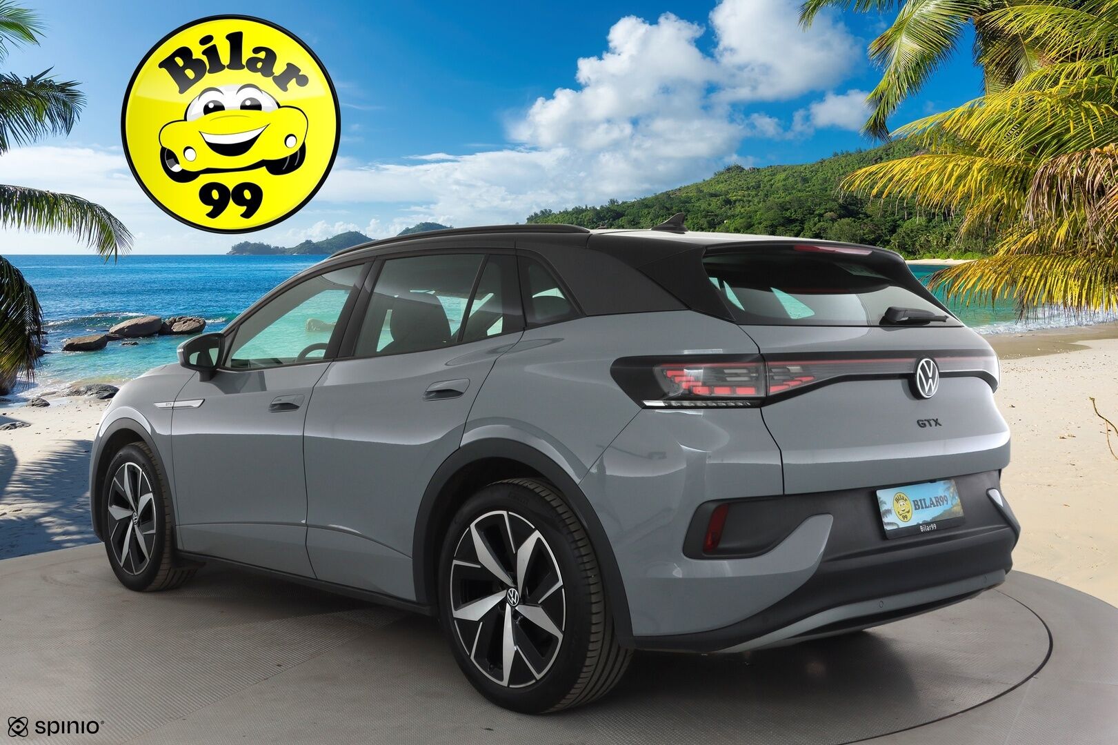 VOLKSWAGEN ID.4 2022 GTX Dual Motor AWD * ILP / ACC / P.kamera / Matrix-LED / Navi / Kaistavahti / Keyless * - Kahdet renkaat aluvanteilla / Merkkihuollot