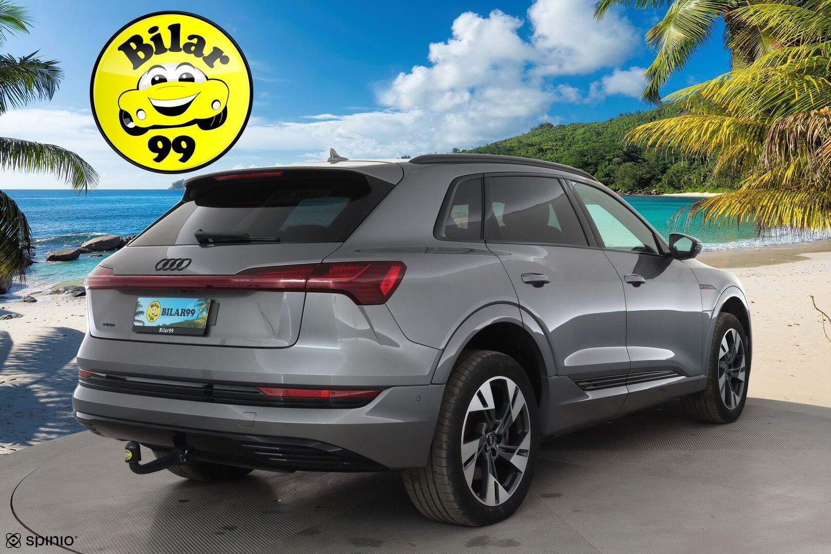 AUDI E-TRON 2023 55 Quattro 503hv * ACC / Akkukäyttöinen lisälämmitin / Koukku / Panorama / 360-kamera / Muistinahat / Matrix-LED / Keyless * - Koti & Kauppalaturi