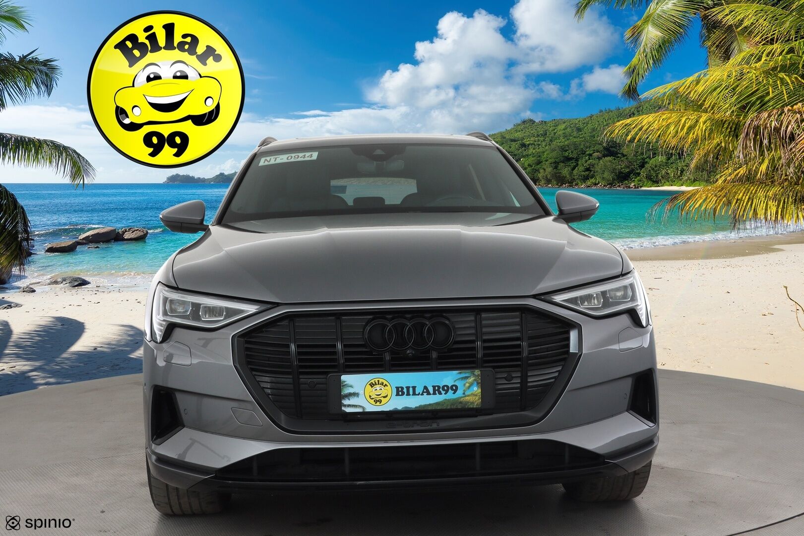 AUDI E-TRON 2023 55 Quattro 503hv * ACC / Akkukäyttöinen lisälämmitin / Koukku / Panorama / 360-kamera / Muistinahat / Matrix-LED / Keyless * - Koti & Kauppalaturi