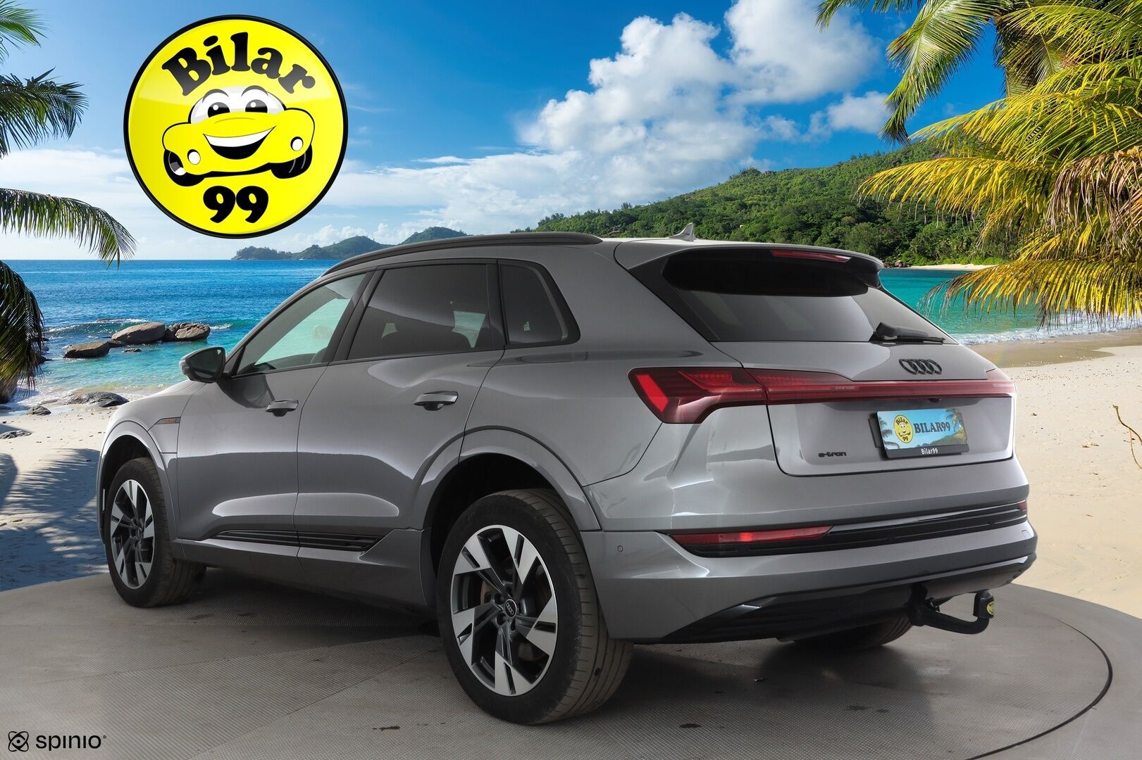 AUDI E-TRON 2023 55 Quattro 503hv * ACC / Akkukäyttöinen lisälämmitin / Koukku / Panorama / 360-kamera / Muistinahat / Matrix-LED / Keyless * - Koti & Kauppalaturi