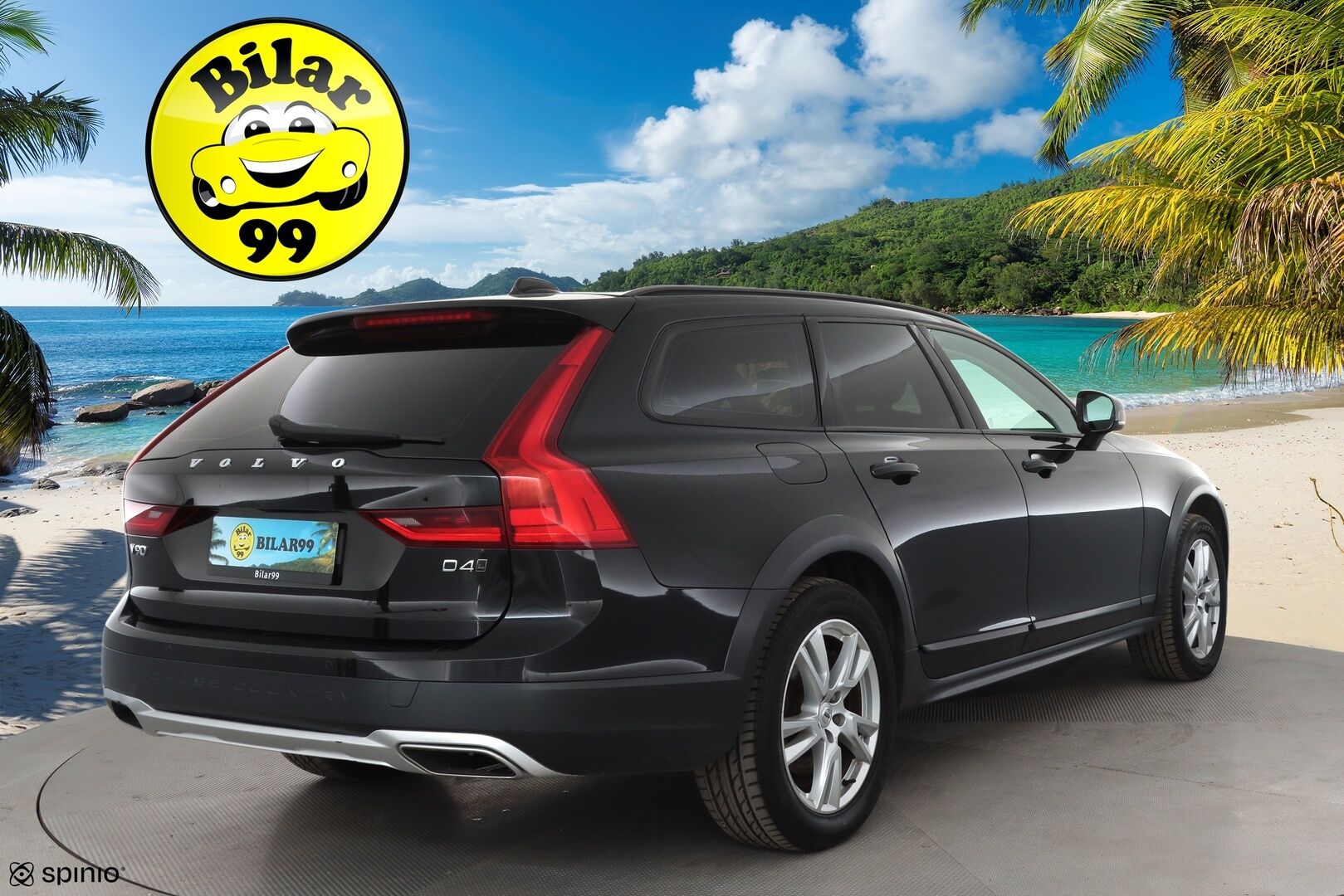 Volvo V90 CROSS COUNTRY 2018 D4 AWD Advanced aut * ACC / Webasto / Navi / LED / P.tutka / VOC / Ratinlämmitin * - Kahdet renkaat aluvanteilla / Huollettu 111tkm / Ei Adblue!
