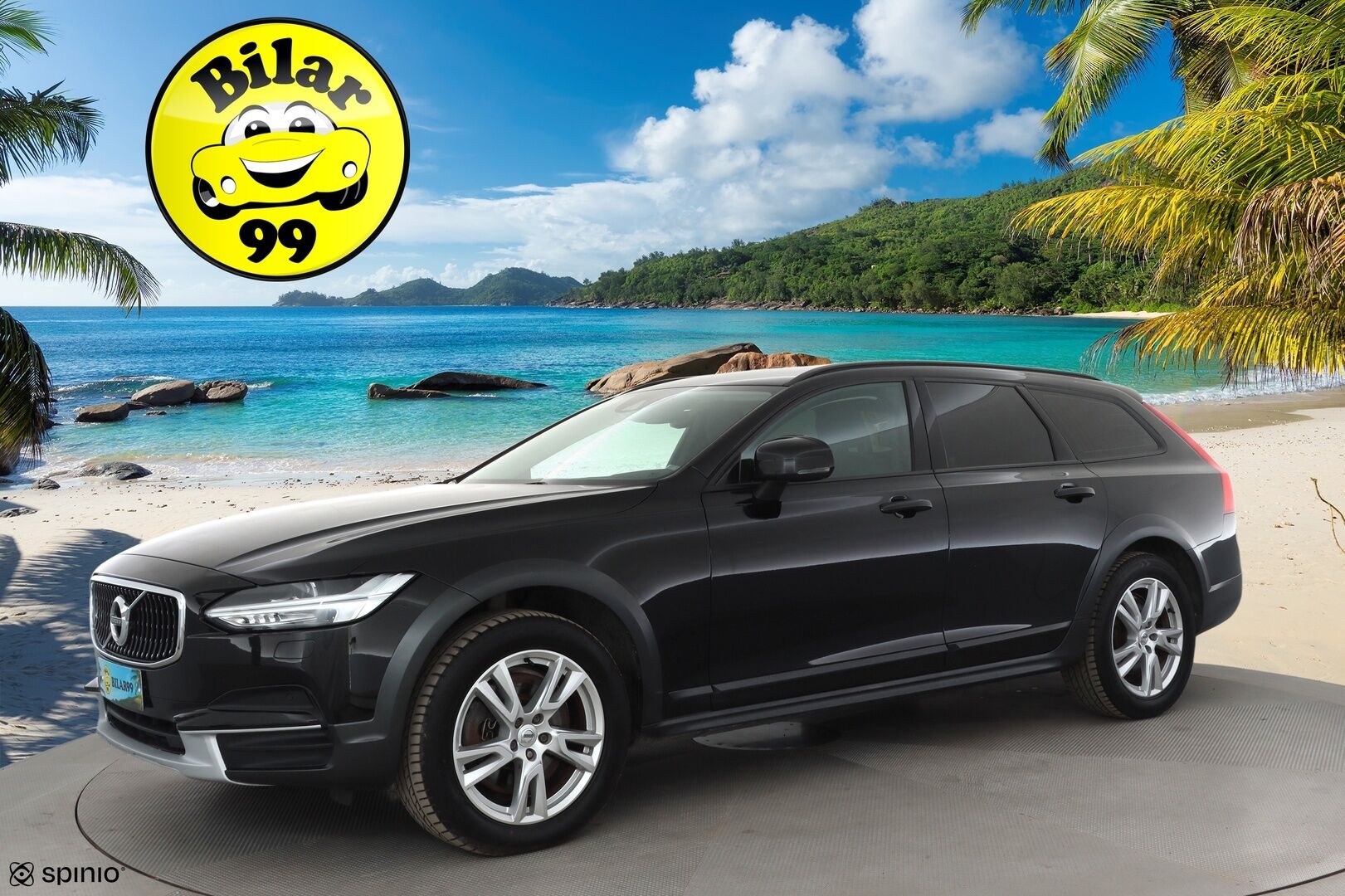 Volvo V90 CROSS COUNTRY 2018 D4 AWD Advanced aut * ACC / Webasto / Navi / LED / P.tutka / VOC / Ratinlämmitin * - Kahdet renkaat aluvanteilla / Huollettu 111tkm / Ei Adblue!