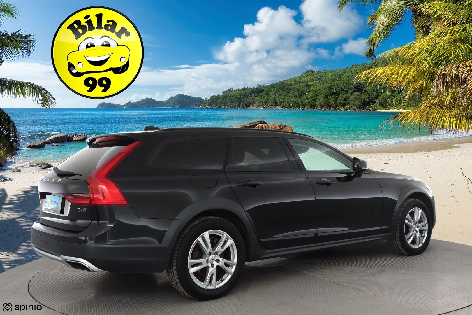 Volvo V90 CROSS COUNTRY 2018 D4 AWD Advanced aut * ACC / Webasto / Navi / LED / P.tutka / VOC / Ratinlämmitin * - Kahdet renkaat aluvanteilla / Huollettu 111tkm / Ei Adblue!