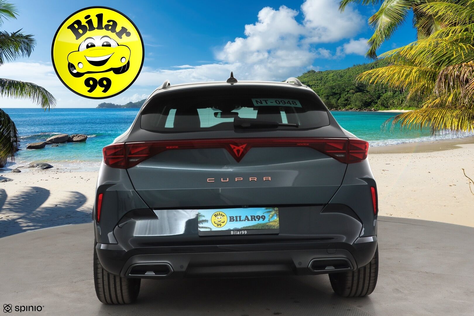 CUPRA FORMENTOR 2025 1.5 eTSI 110 kW MHEV DSG * ACC / P.Kamera / LED / Puolinahat / Kaistavahti / Apple&Android / Keyless* - Kahdet renkaat aluvanteilla / Merkkihuollot