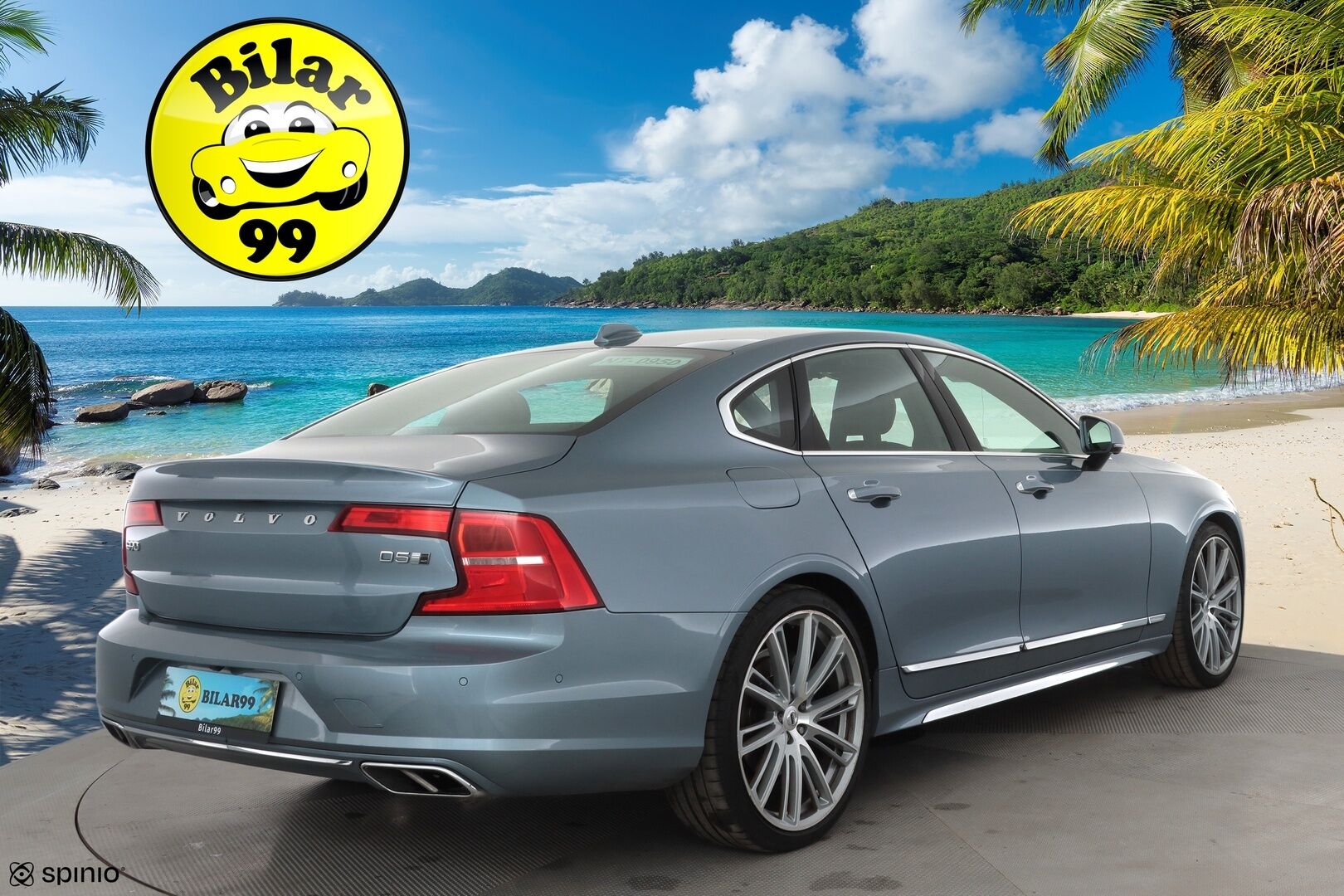 Volvo S90 2017 D5 AWD Inscription aut. * ACC / B&W / HUD / 360° / Webasto / Kattoluukku / Styling Kit / Muistinahat / Full LED / BLIS * - Ilman AD-Blue järjestelmää / Kahdet renkaat aluvanteilla / Supervarusteet - HULLUT AVAJAISHULINAT KORKOTARJOUS 3,29 %