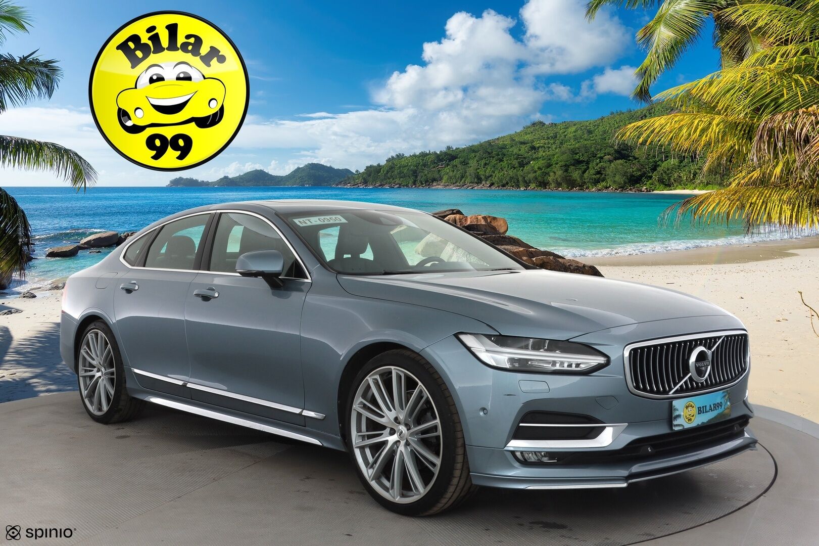 Volvo S90 2017 D5 AWD Inscription aut. * ACC / B&W / HUD / 360° / Webasto / Kattoluukku / Styling Kit / Muistinahat / Full LED / BLIS * - Ilman AD-Blue järjestelmää / Kahdet renkaat aluvanteilla / Supervarusteet - HULLUT AVAJAISHULINAT KORKOTARJOUS 3,29 %