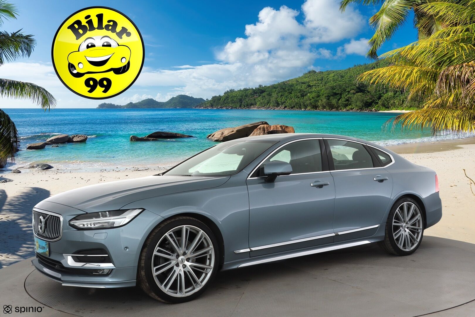 Volvo S90 2017 D5 AWD Inscription aut. * ACC / B&W / HUD / 360° / Webasto / Kattoluukku / Styling Kit / Muistinahat / Full LED / BLIS * - Ilman AD-Blue järjestelmää / Kahdet renkaat aluvanteilla / Supervarusteet - HULLUT AVAJAISHULINAT KORKOTARJOUS 3,29 %