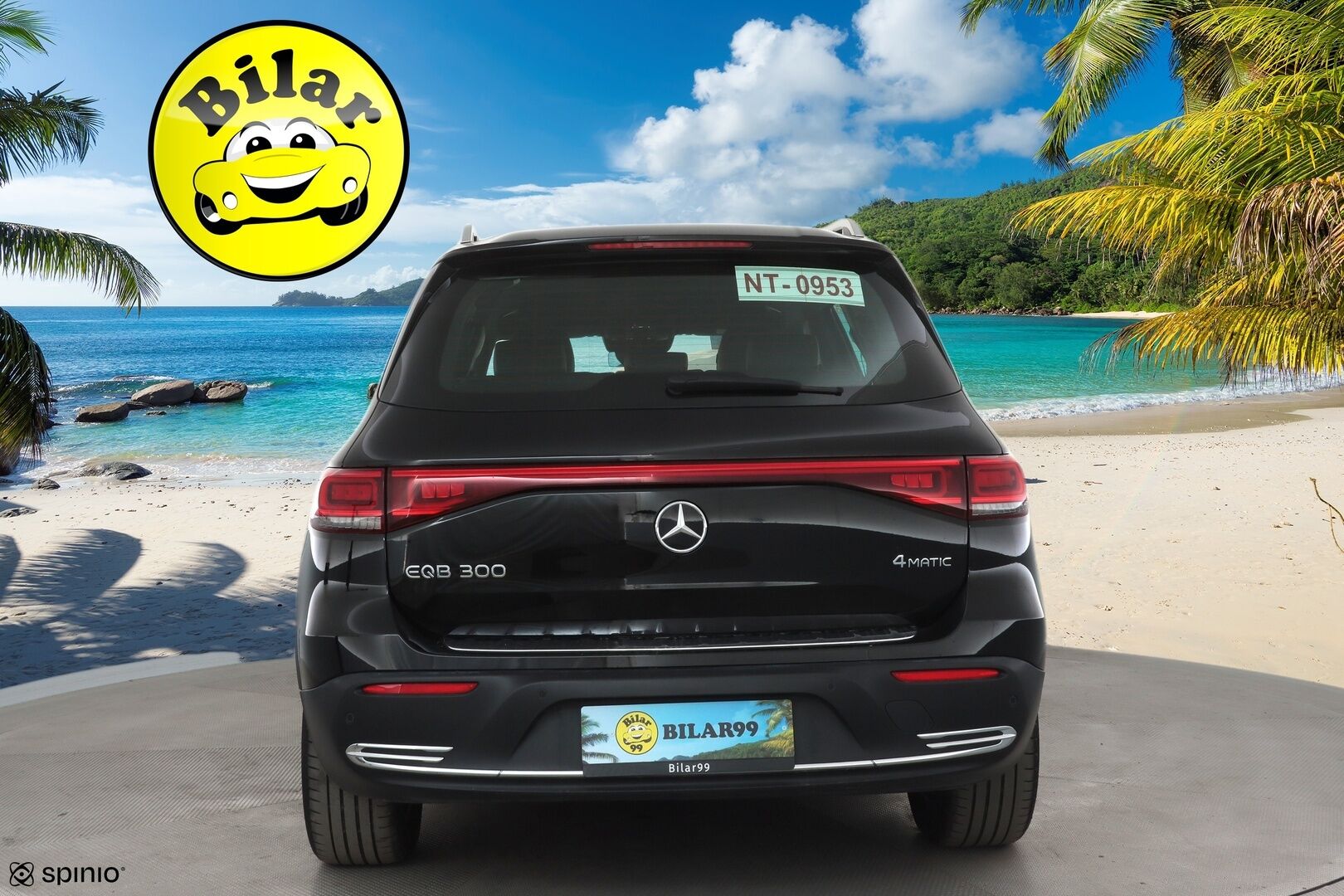 MERCEDES-BENZ EQB 2023 300 4MATIC Business 7-P * Distronic+ / Akkukäyttöinen lisälämmitin / Widescreen / 360-Kamera / High performance LED * - Kahdet Renkaat / Koti & Kauppalaturi