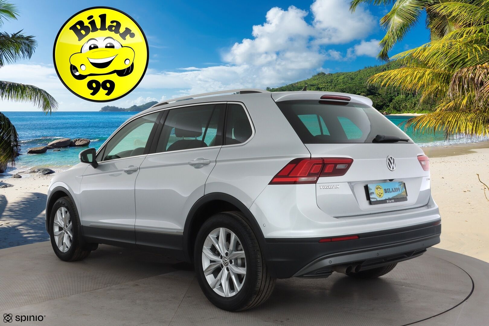 VOLKSWAGEN TIGUAN 2018 1.4TSI 4Motion DSG Highline - * ACC | Koukku | Webasto | 360° | LED | Keyless | Sähköluukku *