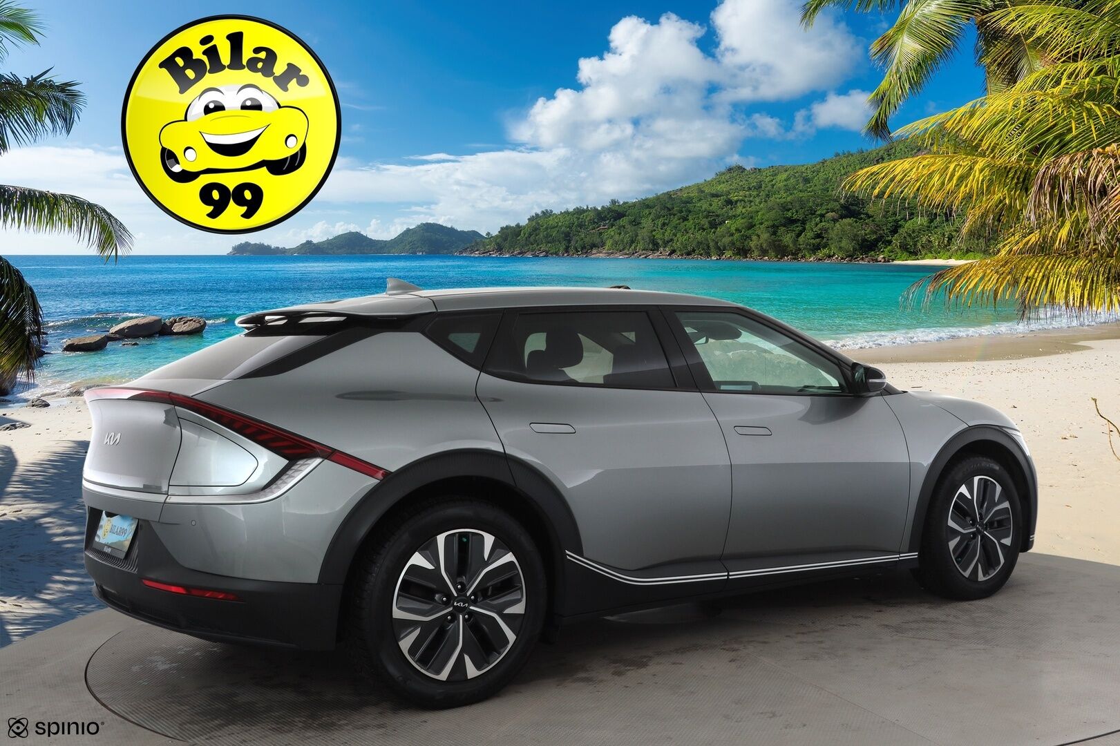 KIA EV6 2022 RWD 58 kWh 170 hv * ACC / ILP / Puolinahat / P.kamera / LED / Navi / Keyless / Ratinlämmitin * - Akku kuntotarkastettu SOH 95,9%